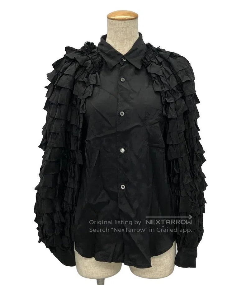 Comme des Garcons Comme Des Garcons Black Coat Size S / US 4 / IT 40 - 1 Thumbnail