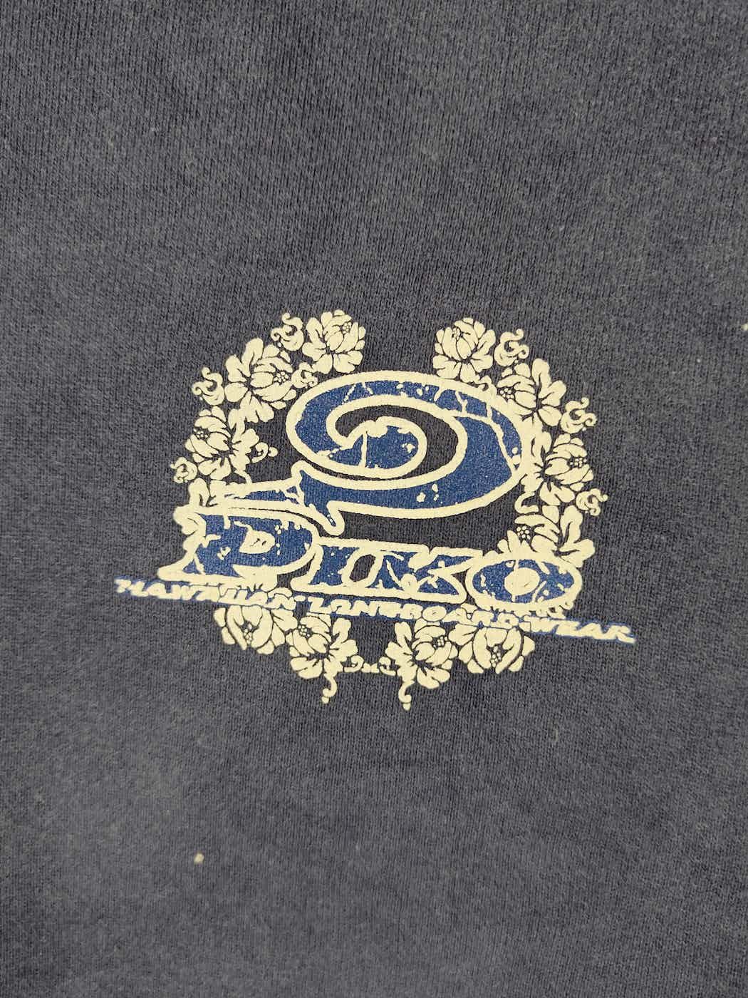 Japanese Brand × Vintage Piko vintage Dark Blue Faded Sweatshirts #S2288 Size US L / EU 52-54 / 3 - 10 Thumbnail