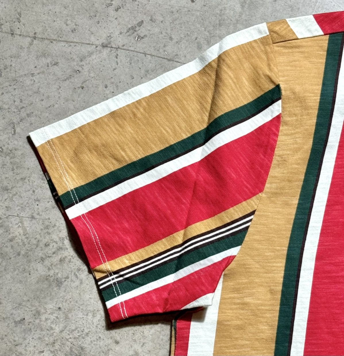 Guess × Vintage Guess Jeans Los Angeles David Sayer Striped Shirt sz L Size US L / EU 52-54 / 3 - 3 Thumbnail