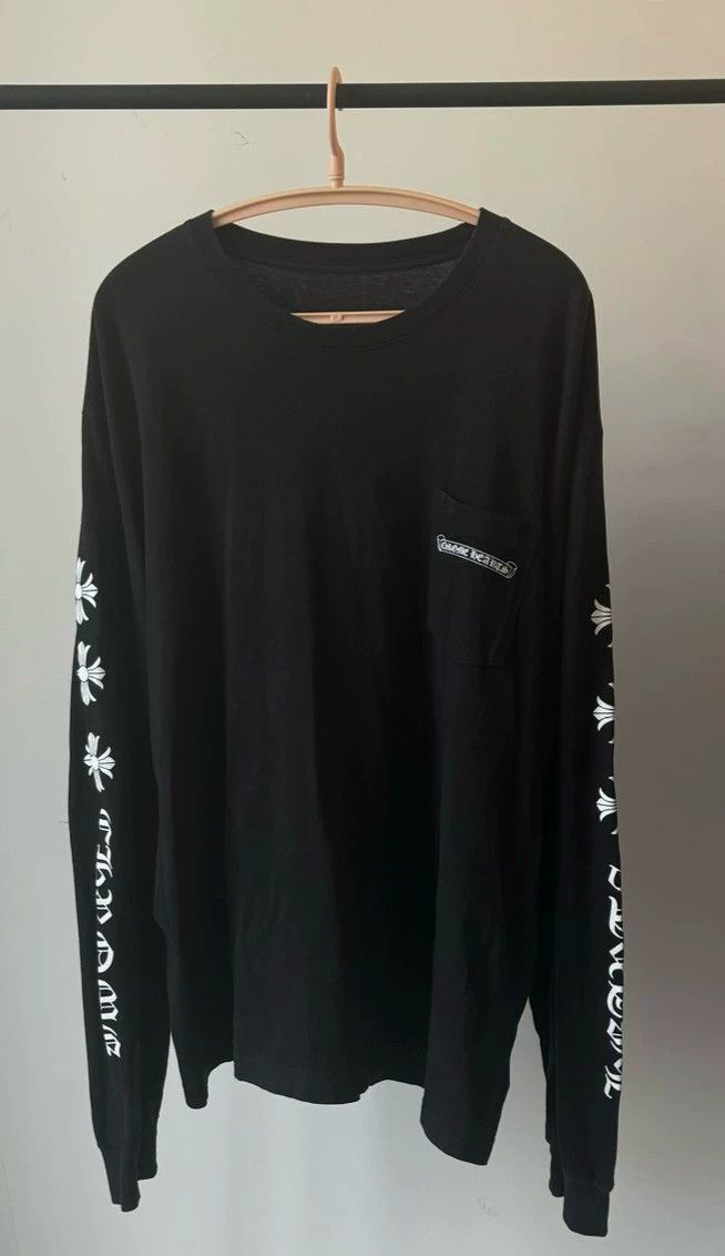 Chrome Hearts Chrome Hearts Black Chrome Hearts Long Sleeve Shirt-2507 Size US XXL / EU 58 / 5 - 1 Thumbnail