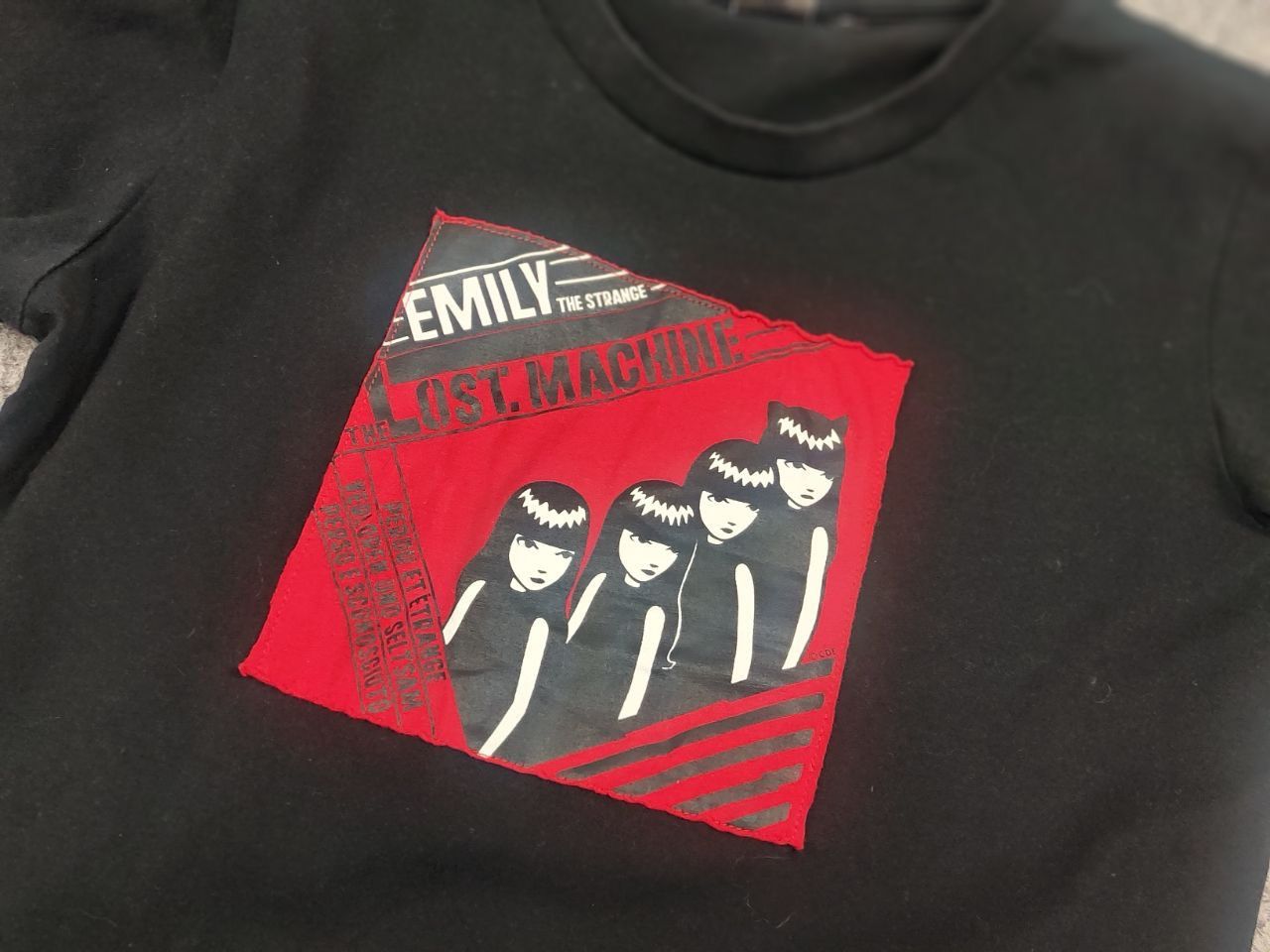 Hysteric Glamour Emily the Strange Vintage Y2K Style Logo Black T shirt Tee Size M / US 6-8 / IT 42-44 - 10 Thumbnail