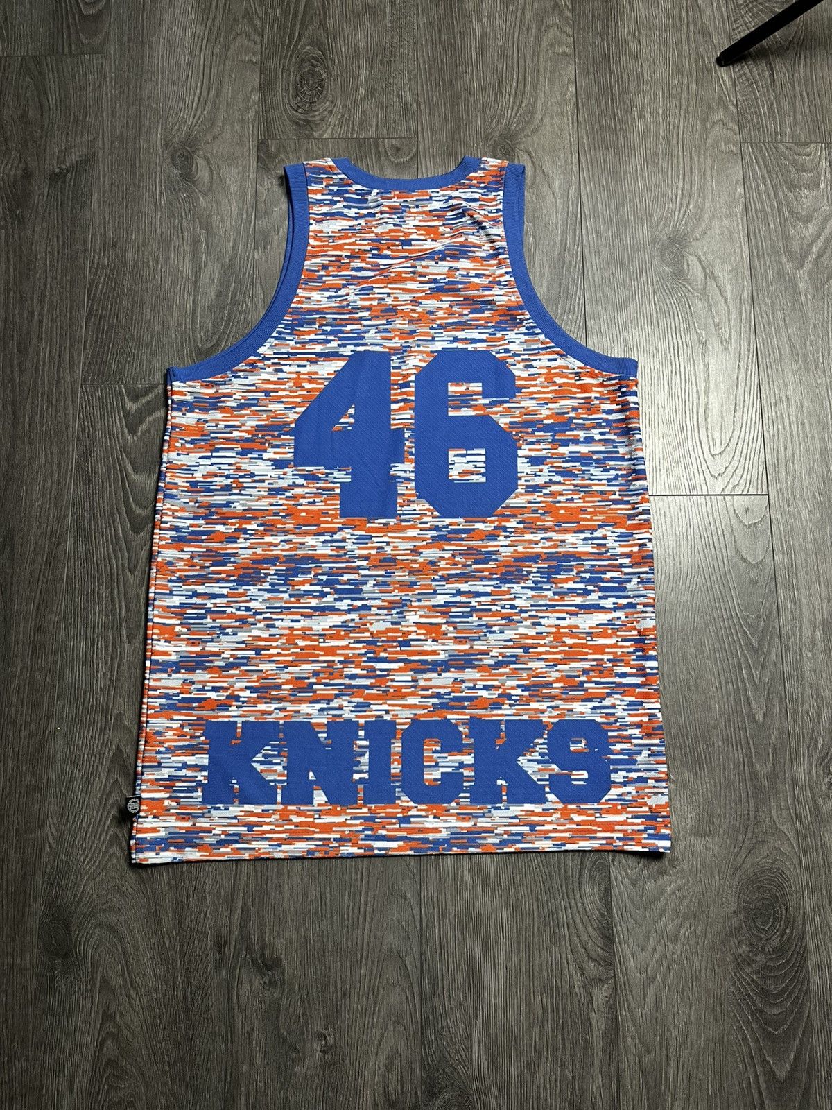 Adidas Adidas Originals x NBA New York Knicks Glitch Print Jersey Size US M / EU 48-50 / 2 - 5 Thumbnail