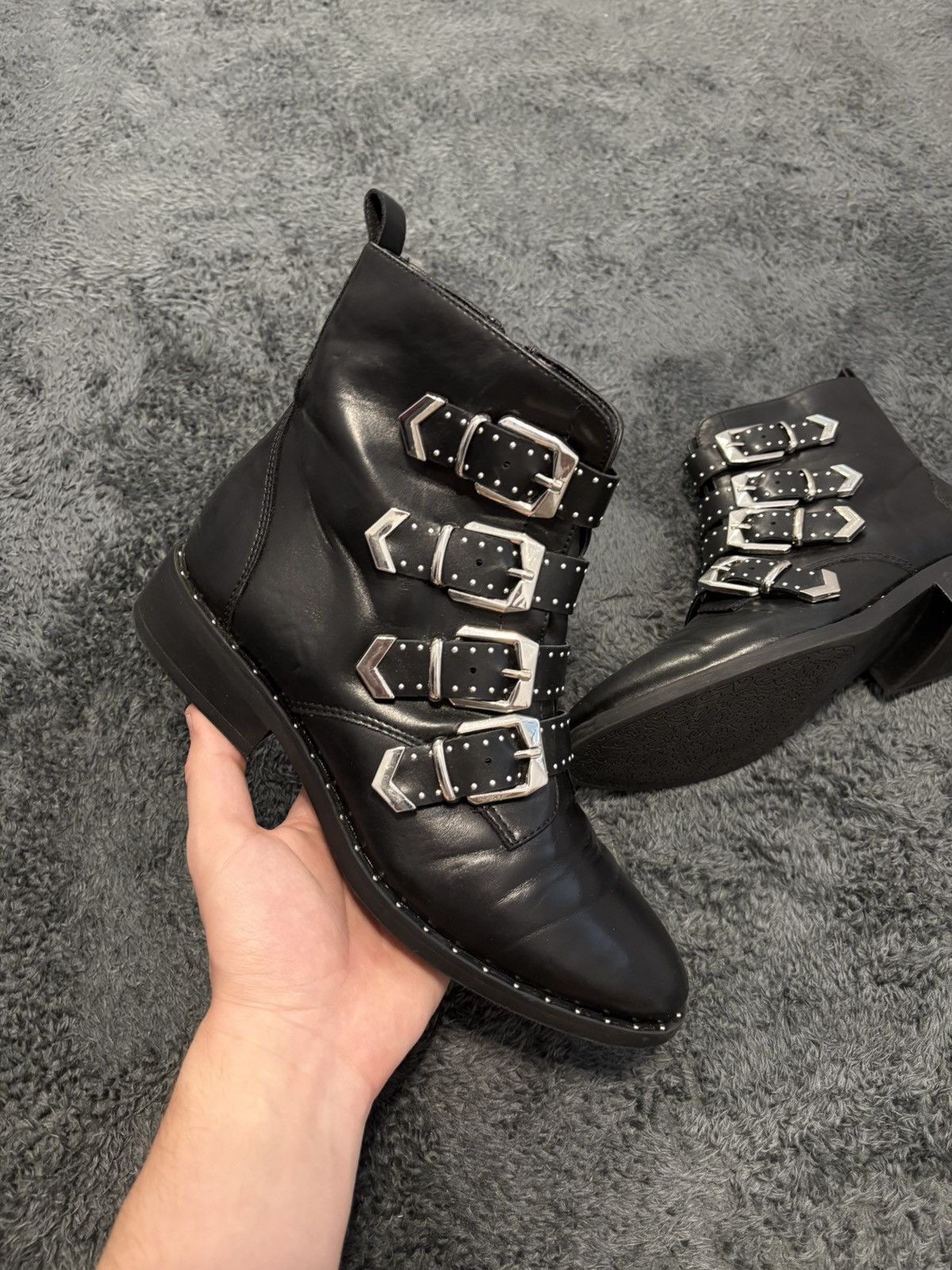 Hedi Slimane Hedi Slimane Dior Style Boots with Straps Saint Laurent Size US 9 / IT 39 - 3 Thumbnail