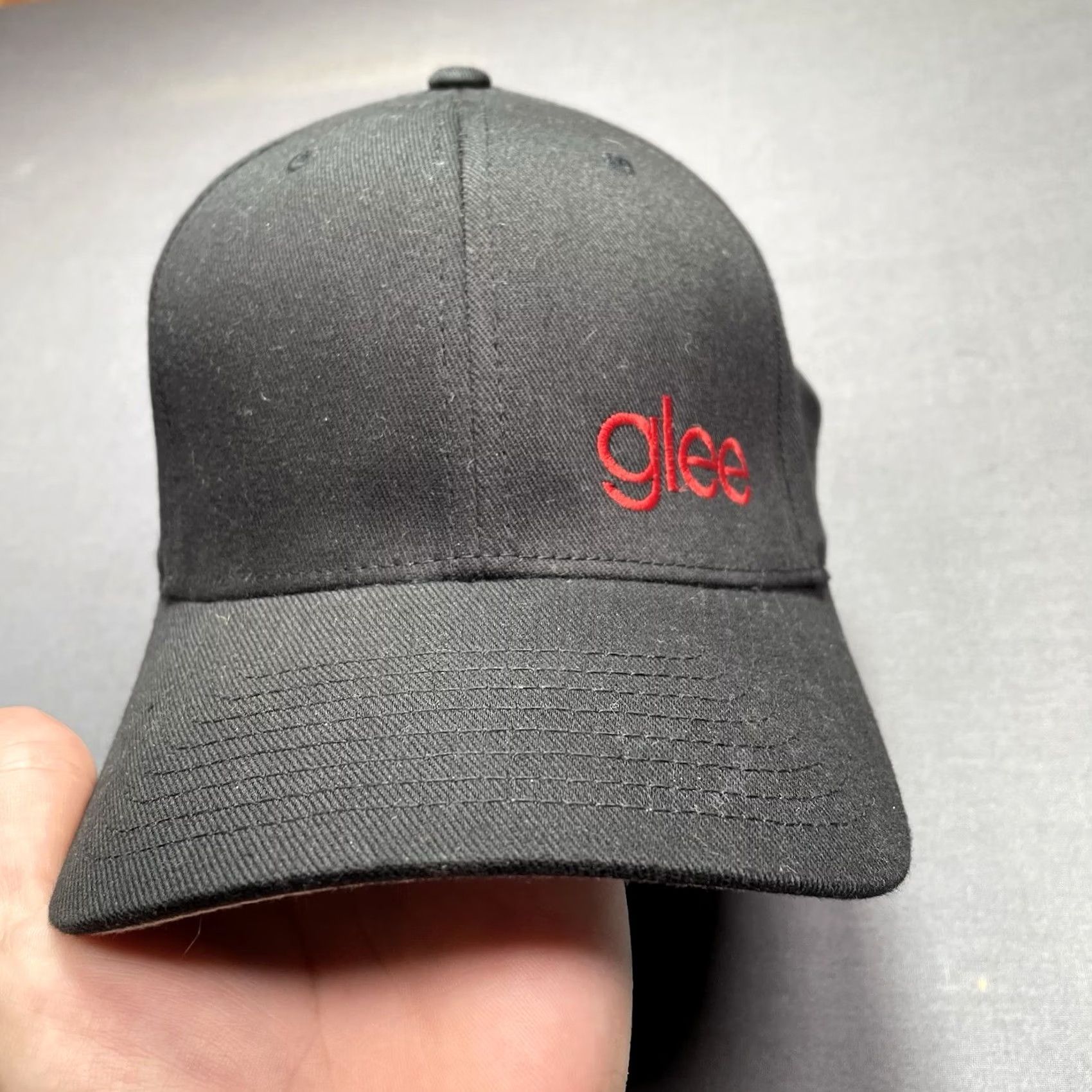 Vintage Panavision Hat Large / XL Crew Embroidered Strap Back Black Men GLEE Television Remote Systems Film Industry Size ONE SIZE - 2 Thumbnail