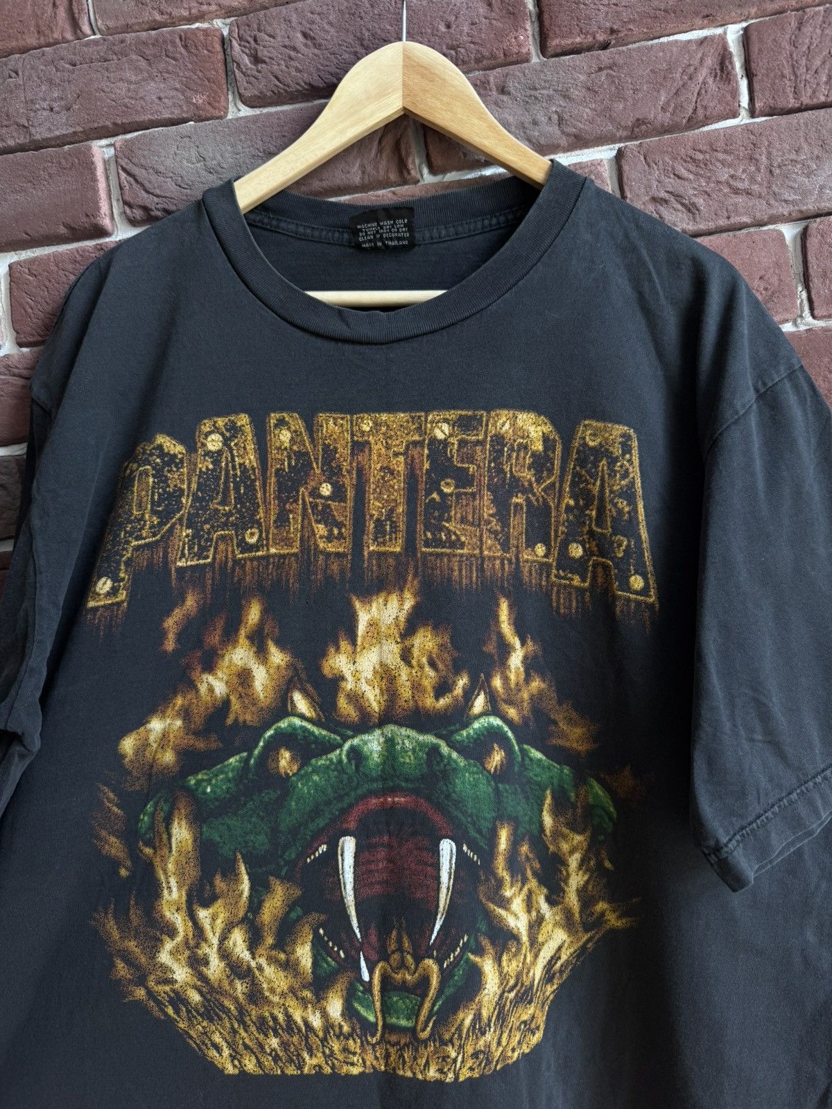 Band Tees Rare Vintage Pantera Born Again Snake Tee Metal Band Grail Size US XL / EU 56 / 4 - 5 Thumbnail