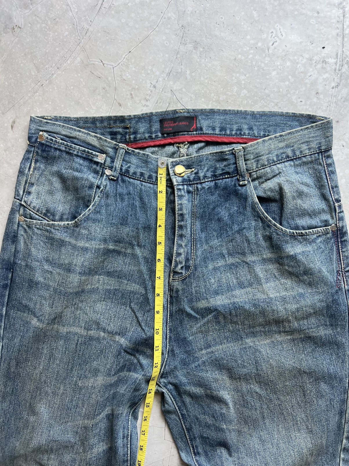 Levi's Levis Engineered Twisted Jeans Tag W34 Actual 35x30.5 Size US 34 / EU 50 - 9 Thumbnail