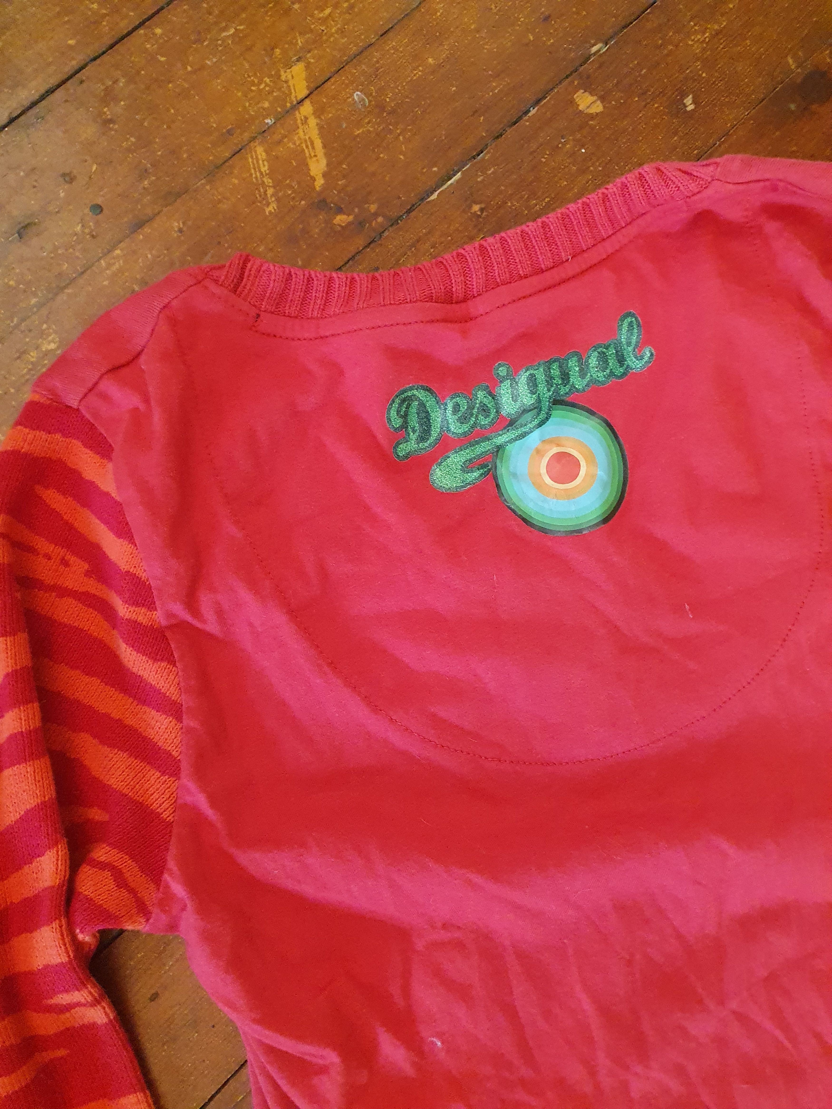 Desigual Desigual Floral Multicolour Top Thin Sweater sz M Size M / US 6-8 / IT 42-44 - 13 Thumbnail