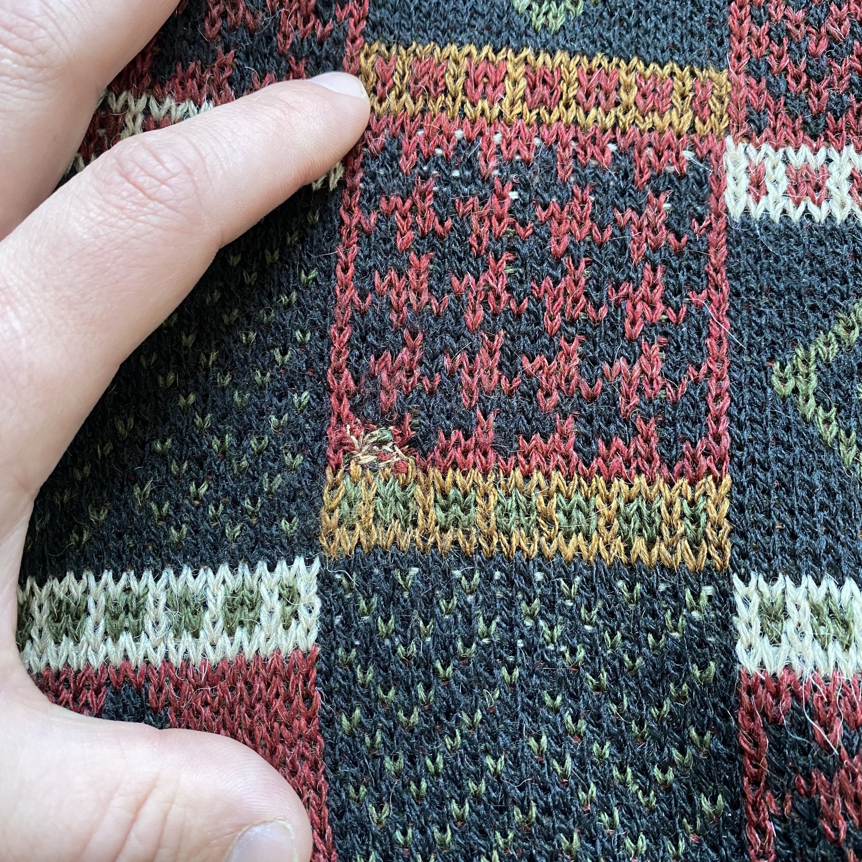 Vintage 🐑 Vintage 90s Alpaca Wool Multi knit sweater coggi vibe Size US S / EU 44-46 / 1 - 11 Thumbnail