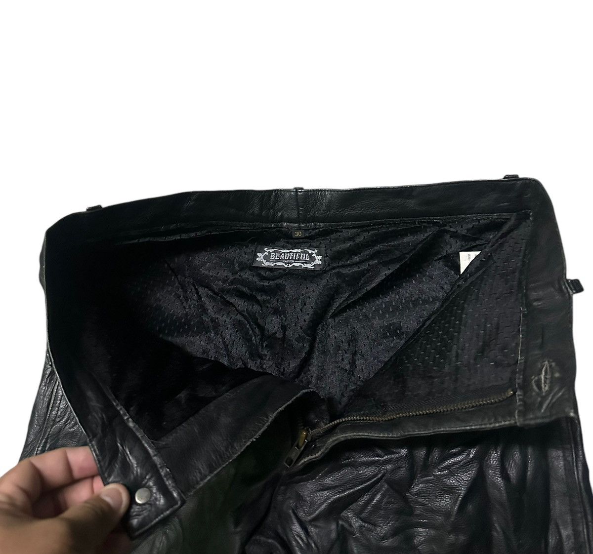 Leather Casual leather pants Size US 30 / EU 46 - 6 Thumbnail