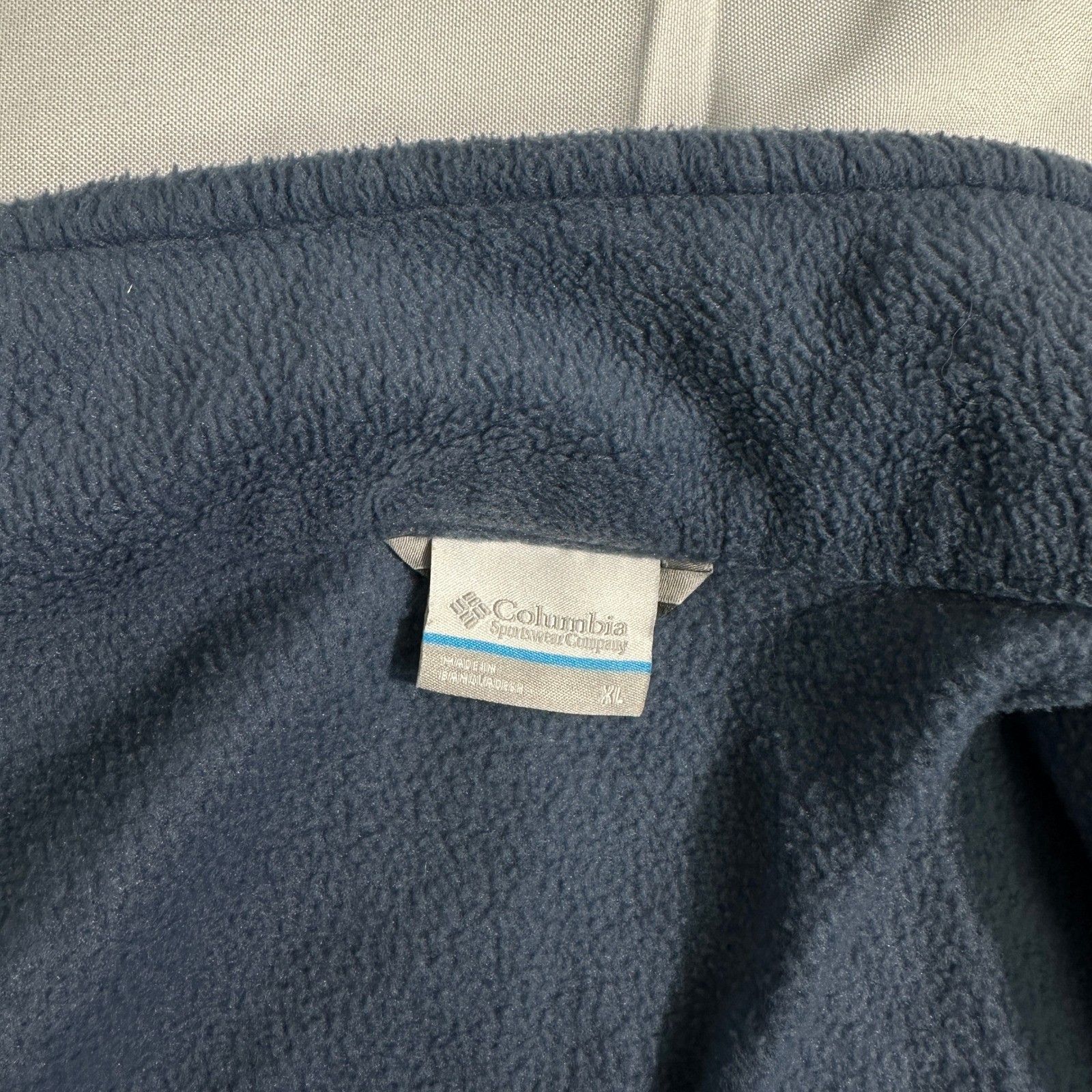 Columbia Columbia Sportswear Men's XL Blue Full Zip Fleece Jacket Size US XL / EU 56 / 4 - 2 Thumbnail