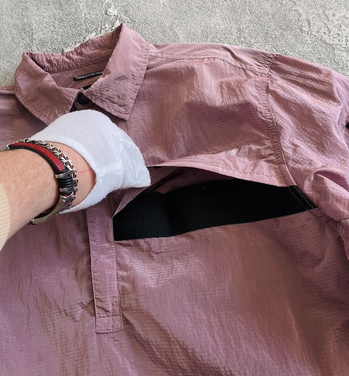 Weekend Offender Weekend Offender Usman Overshirt Smock Foxglove Men’s Jacket Size US L / EU 52-54 / 3 - 10 Thumbnail