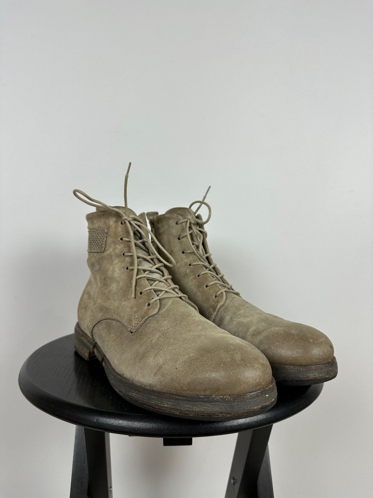 A.S.98 A.S.98 Airstep Dirty Grey Avant Garde Leather Ankle Boots Size US 9 / EU 42 - 11 Thumbnail