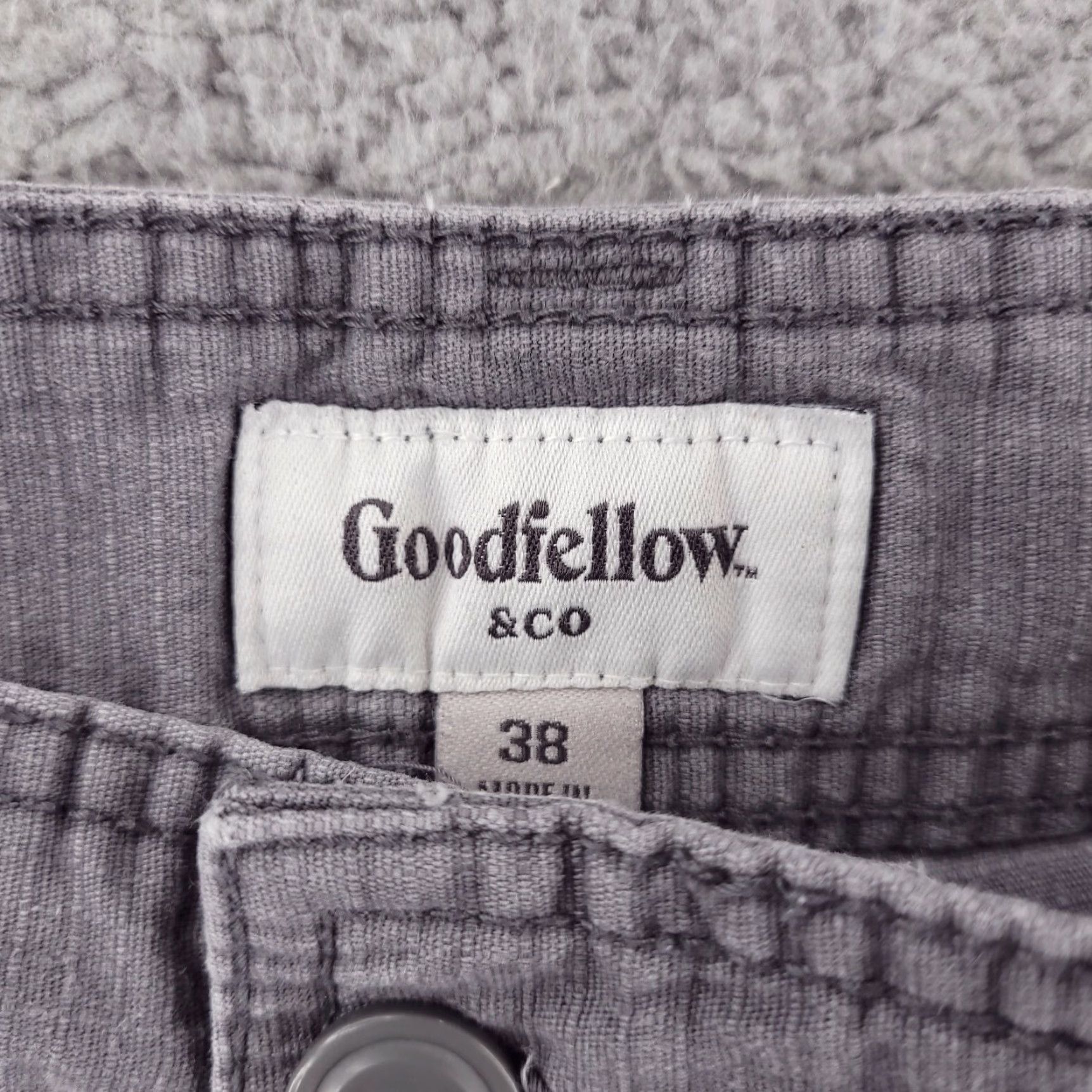 Vintage Goodfellow Cargo Shorts Mens 38 Gray Ripstop Distressed Workwear Size US 38 / EU 54 - 6 Thumbnail