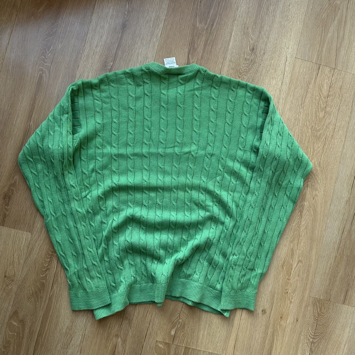 Lacoste Lacoste Cable Knit Wool Vintage Sweater 90s Oldmoney Size US L / EU 52-54 / 3 - 14 Thumbnail