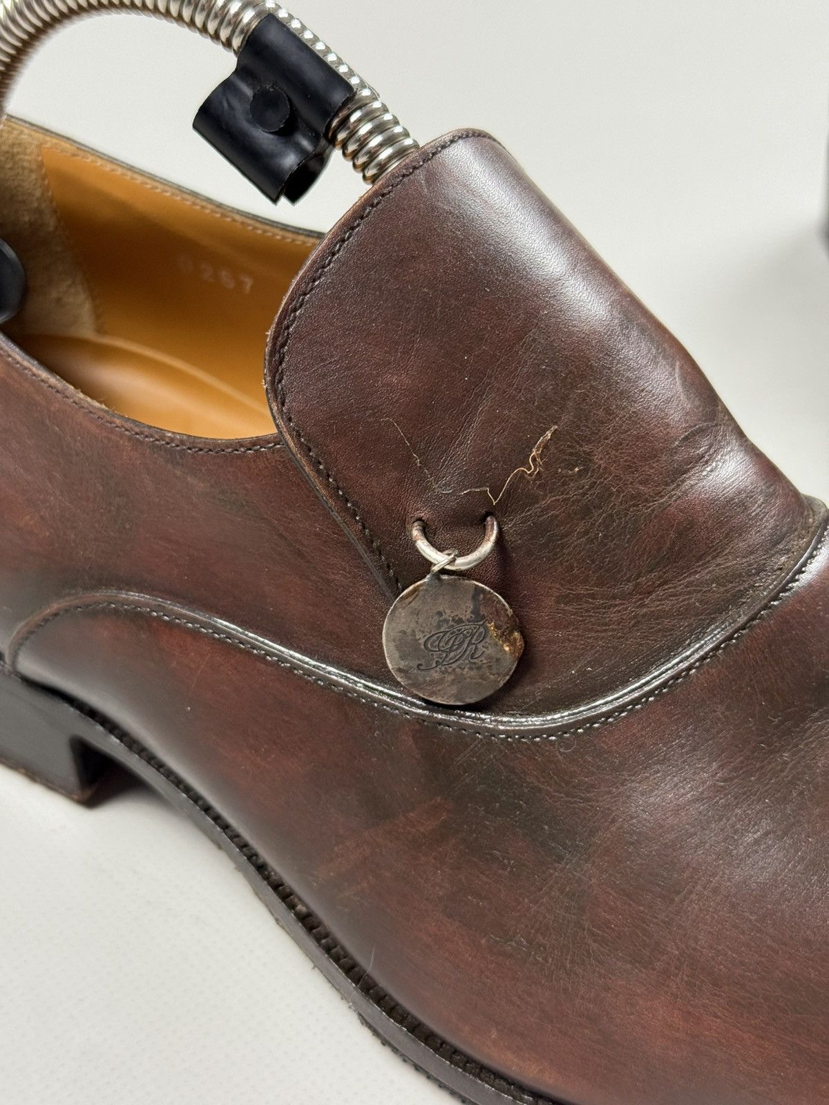 Sergio Rossi Sergio Rossi Men’s Leather Formal Brogue Shoes Size US 8.5 / EU 41-42 - 7 Thumbnail