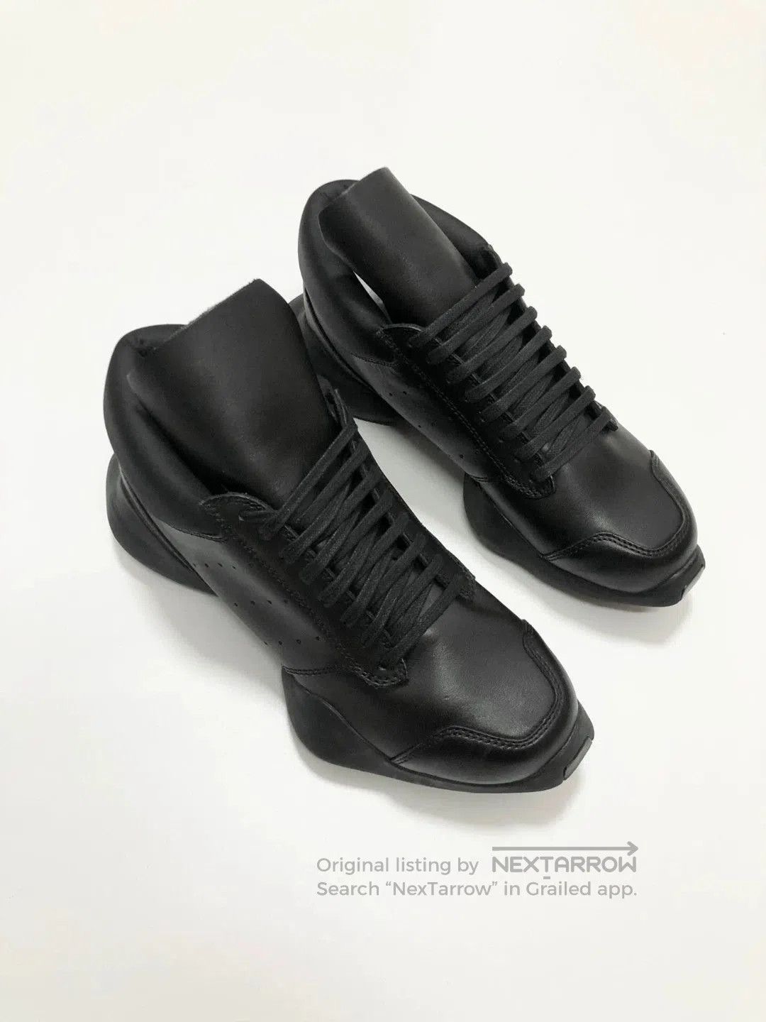 Rick Owens Rick Owens Black Low. Size US 6 / EU 39 - 1 Thumbnail