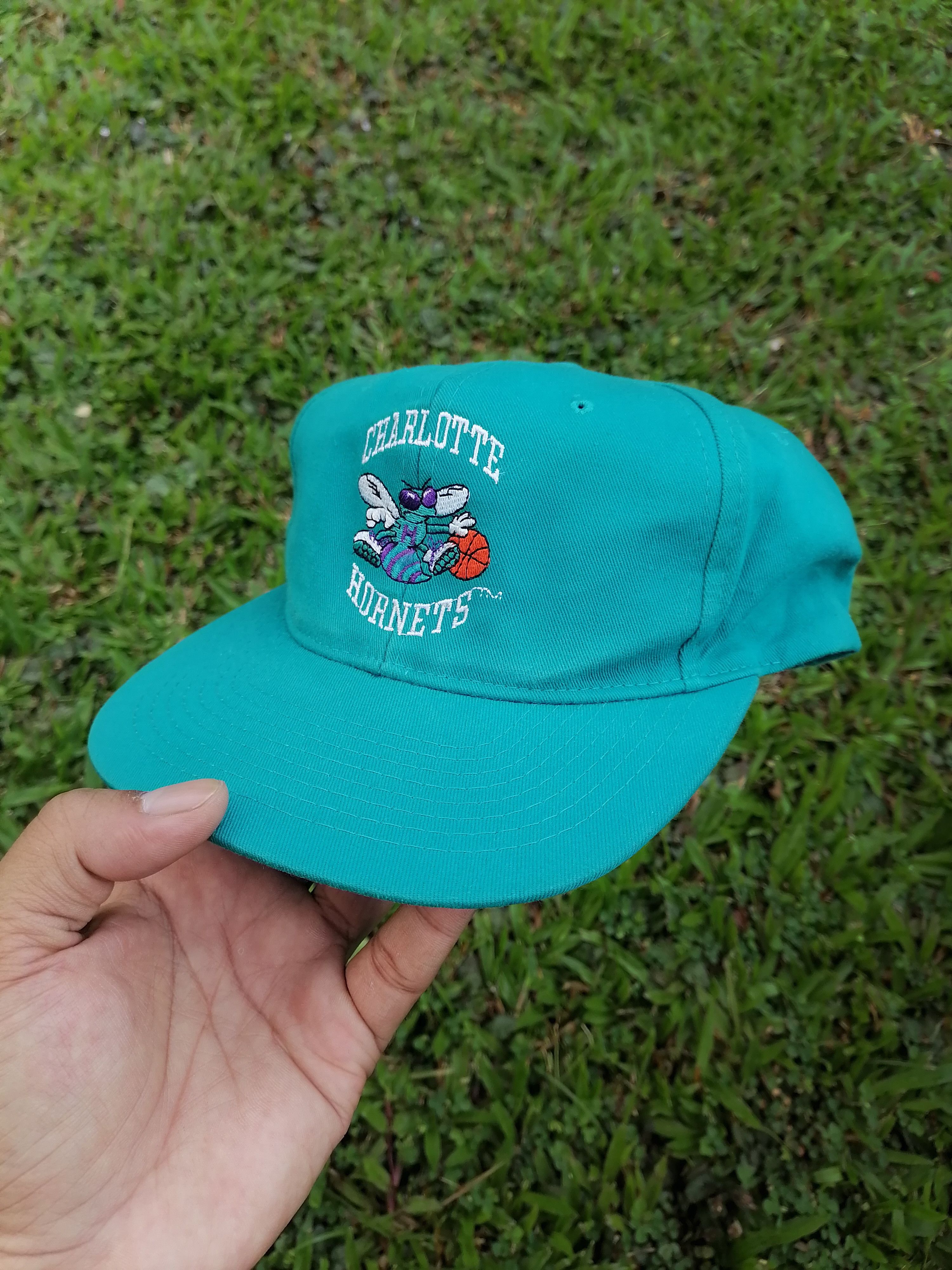 NBA × Sports Specialties × Vintage Vintage 90s NBA Charlotte Hornets Caps Size ONE SIZE - 1 Thumbnail