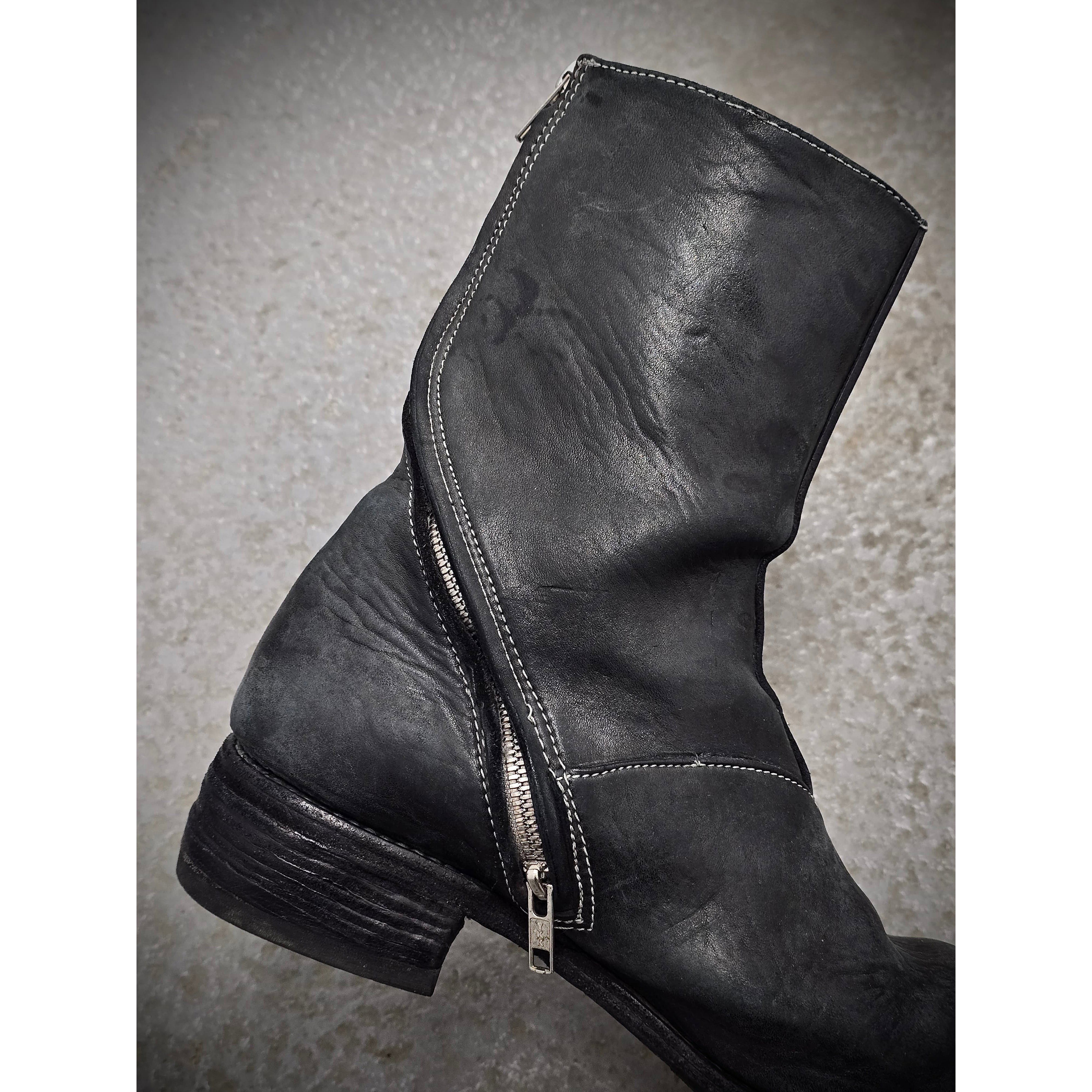 Carol Christian Poell Carol Christian Poell Object-dyed Horse Tornado Zip Boots Size US 8 / EU 41 - 6 Thumbnail