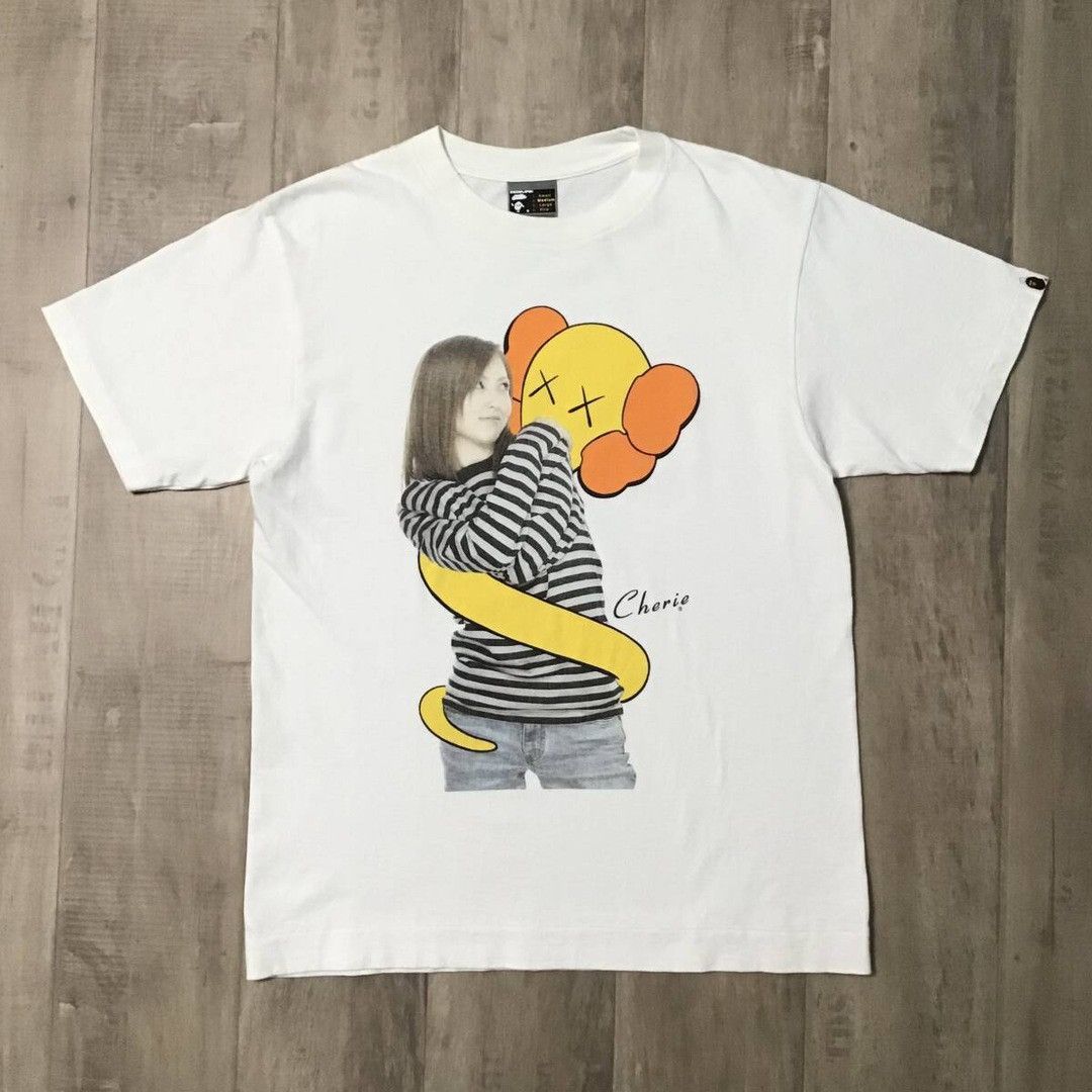Bape × Kaws BAPE sounds × kaws × cherie bendy T-shirt a bathing ape NIGO Size US M / EU 48-50 / 2 - 1 Thumbnail