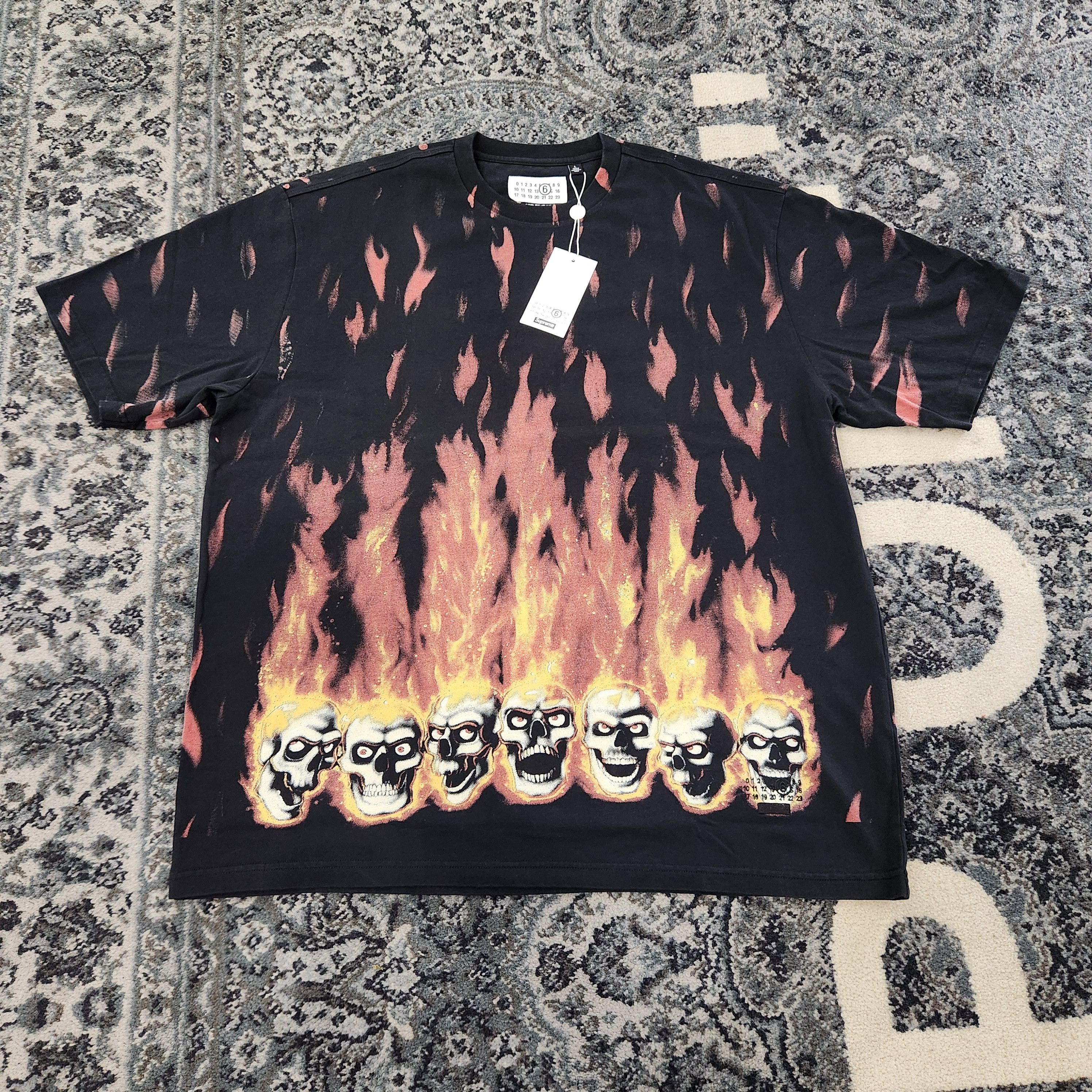 Supreme x MM6 Maison Liquid Blue Tee Supreme x MM6 Maison Margiela