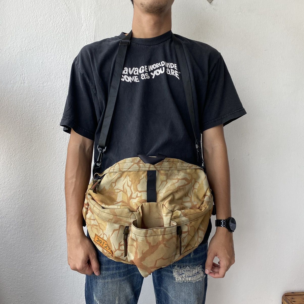 If Six Was Nine 291295 Homme 2-Way Crossbody Waist Bag Size ONE SIZE - 12 Thumbnail