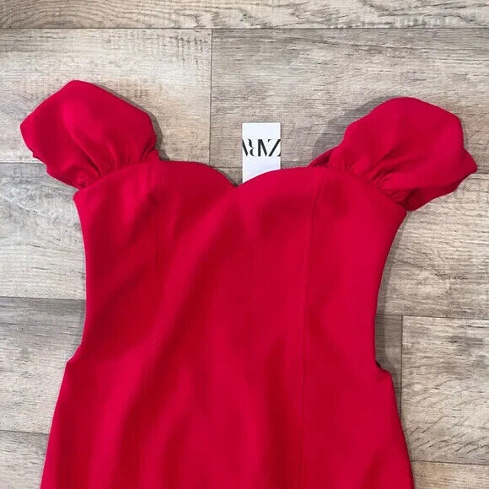 Zara ZARA BLOGGER FAVE!!! Off-Shoulder Mini Dress NWT Size XL / US 12-14 / IT 48-50 - 16 Thumbnail