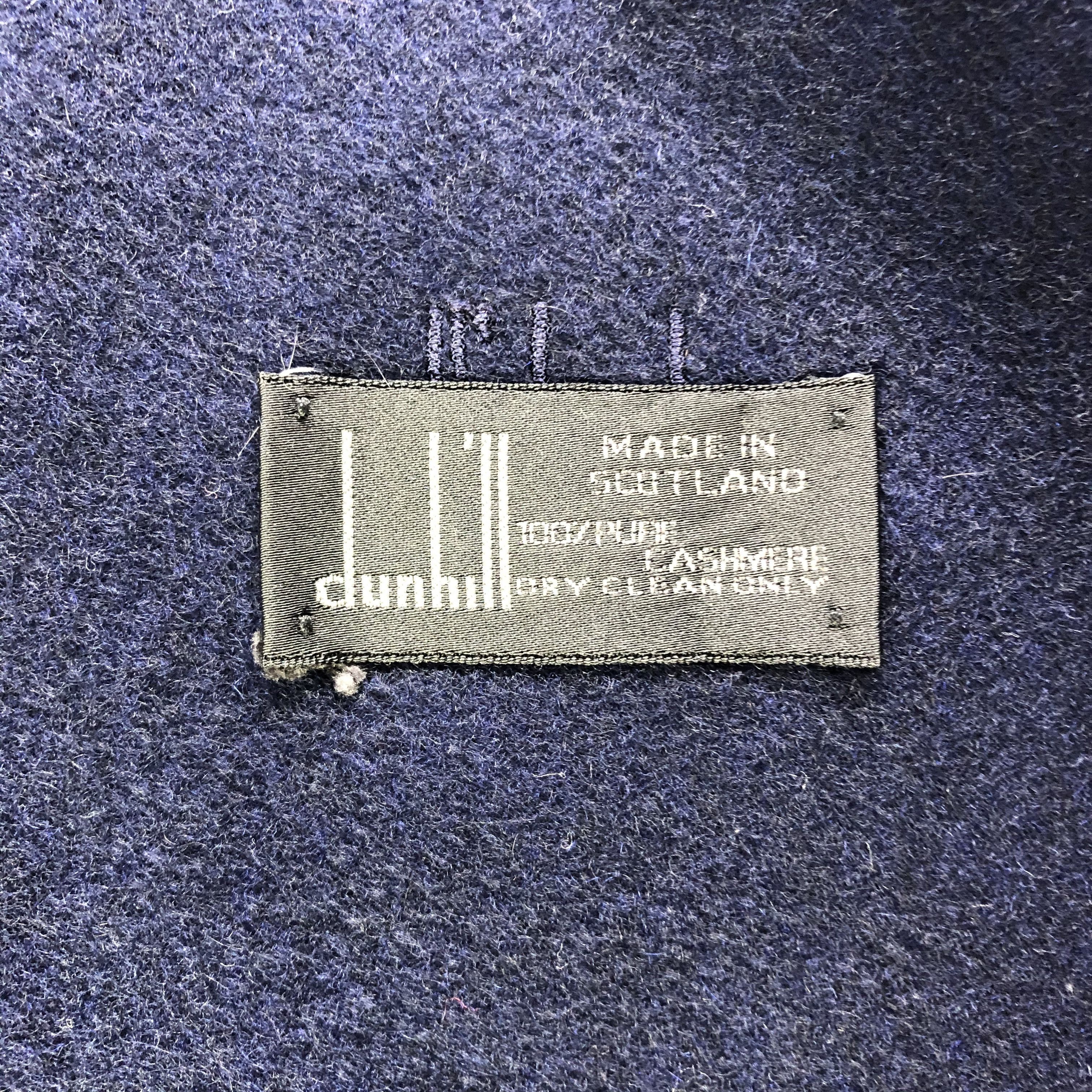 Alfred Dunhill Alfred Dunhill Puure Cashmere Scarf / Muffler / Neckwear Size ONE SIZE - 5 Thumbnail