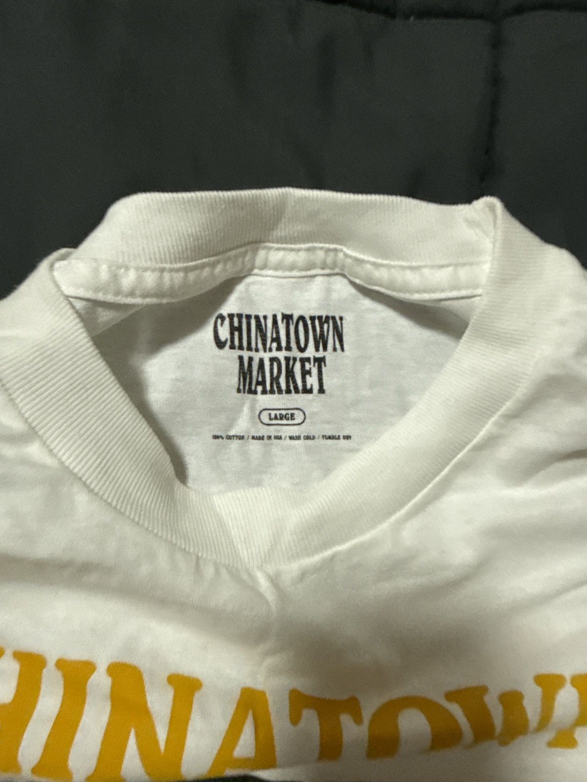 Other Chinatown Market Gucci White Tee Large Size US L / EU 52-54 / 3 - 3 Thumbnail