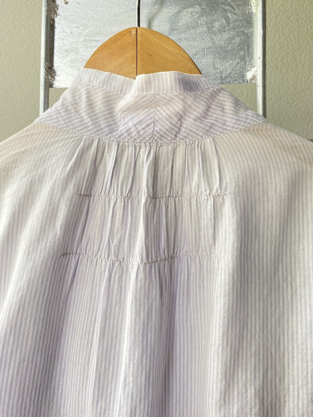 Issey Miyake Plantation stripped white blouse Size M / US 6-8 / IT 42-44 - 12 Thumbnail