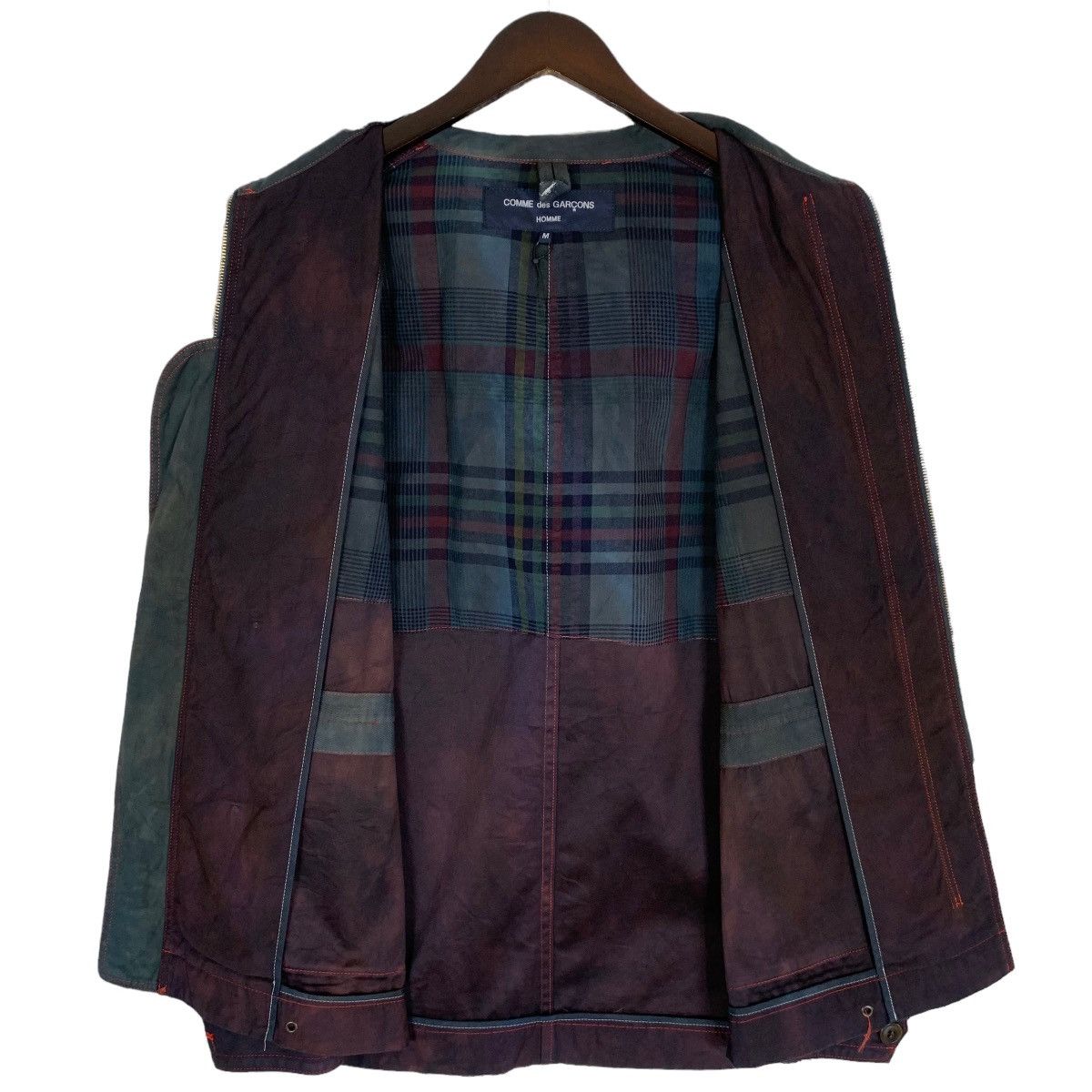 Comme des Garcons Homme × Designer × Vintage Comme des Garcons Homme Coat Jacket Light Jacket Size US M / EU 48-50 / 2 - 8 Thumbnail