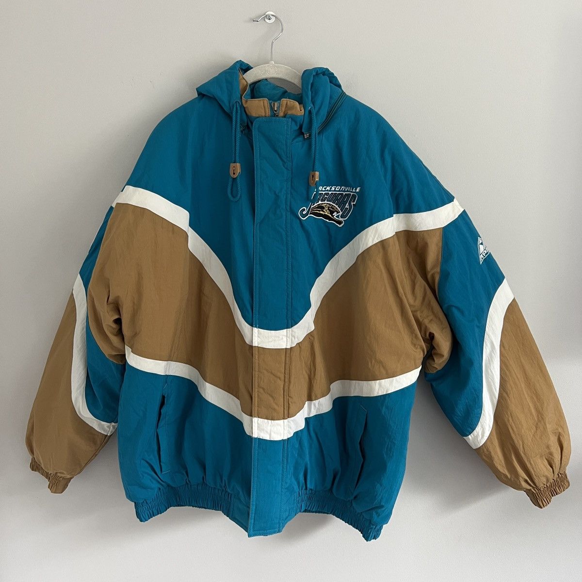 Vintage 1993 Jacksonville Jaguars apex deals one puffer jacket