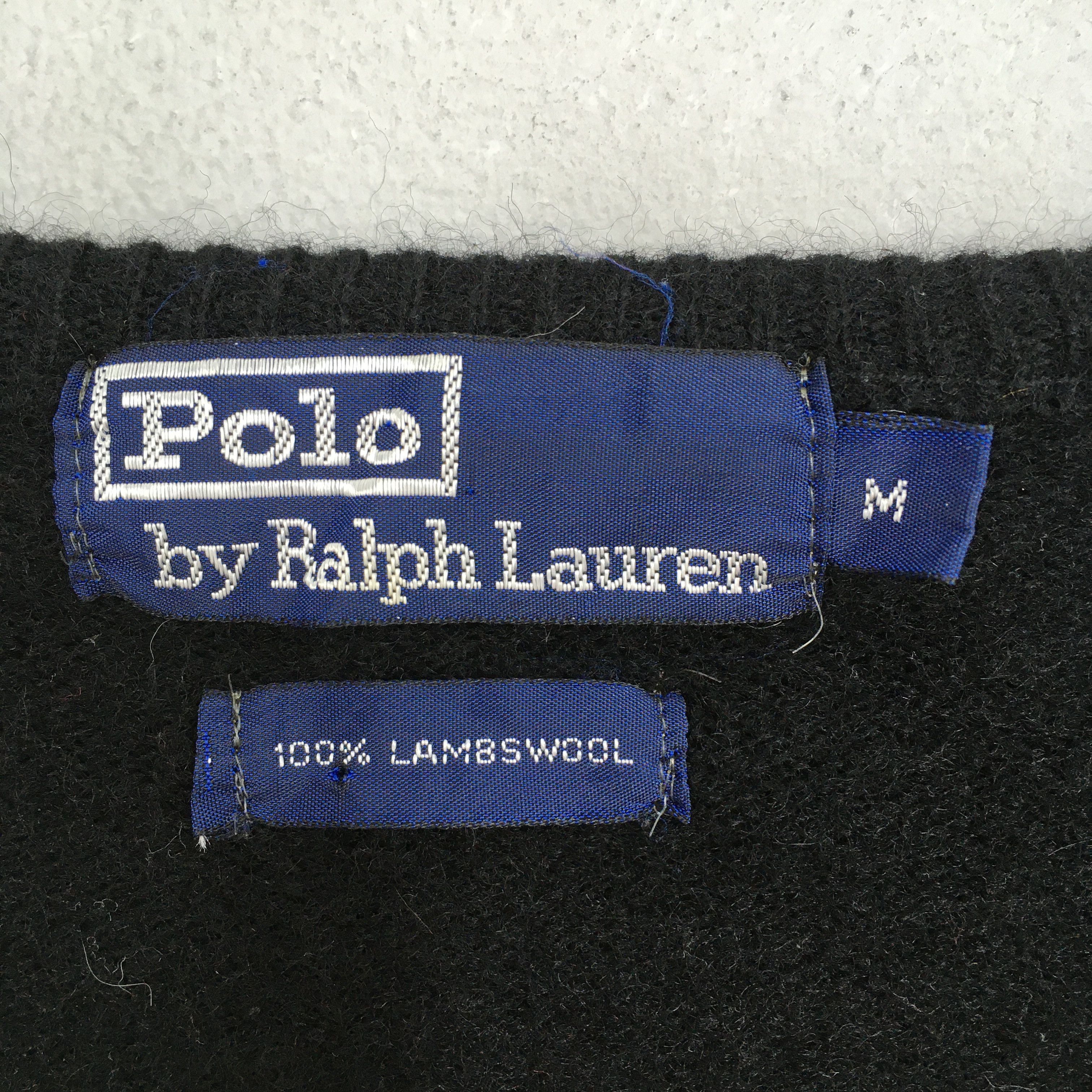 Vintage Polo Ralph Lauren Pony Wool Sweater Medium