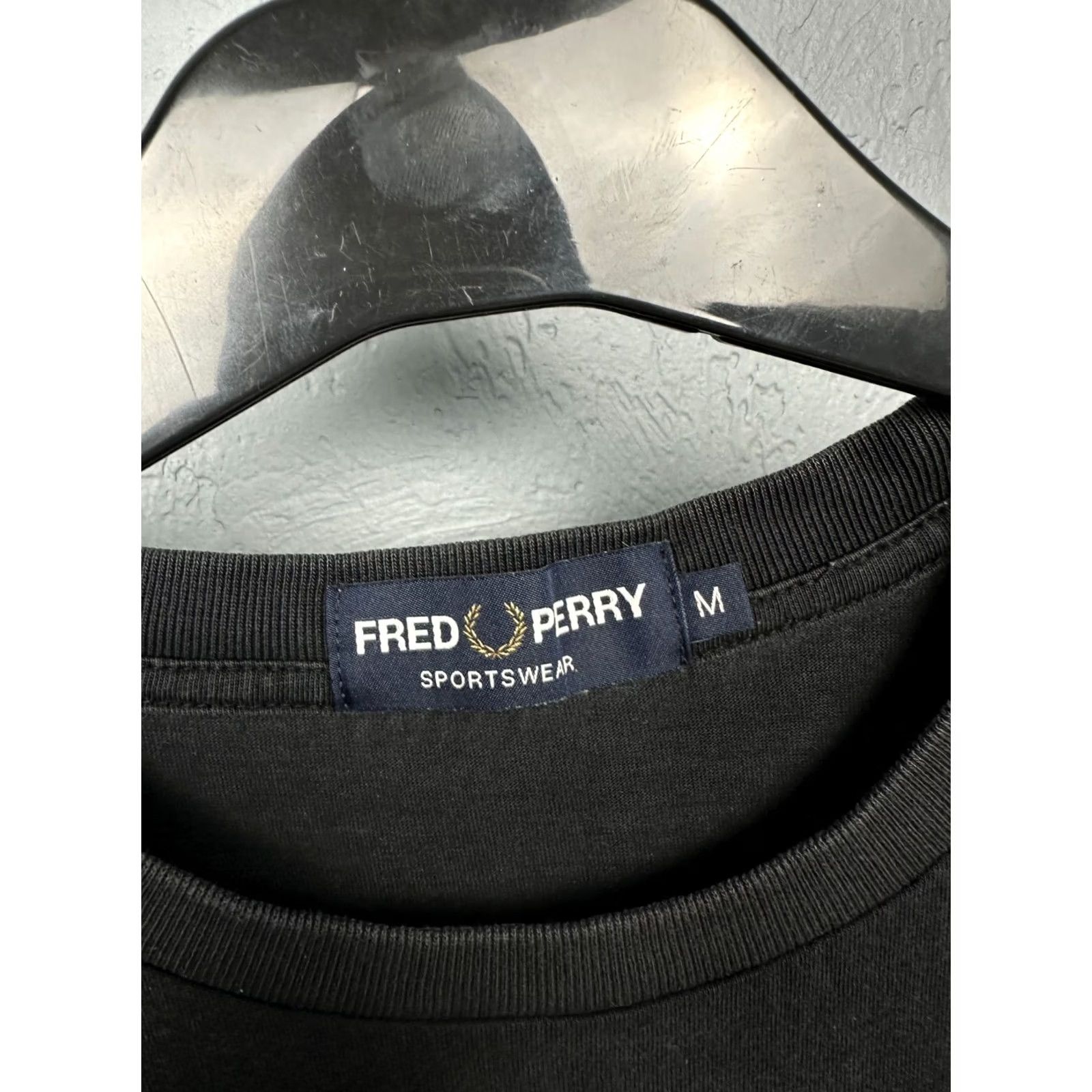 Fred Perry Fred Perry Mens T-Shirt Crew Neck Size M Black Size US M / EU 48-50 / 2 - 5 Thumbnail