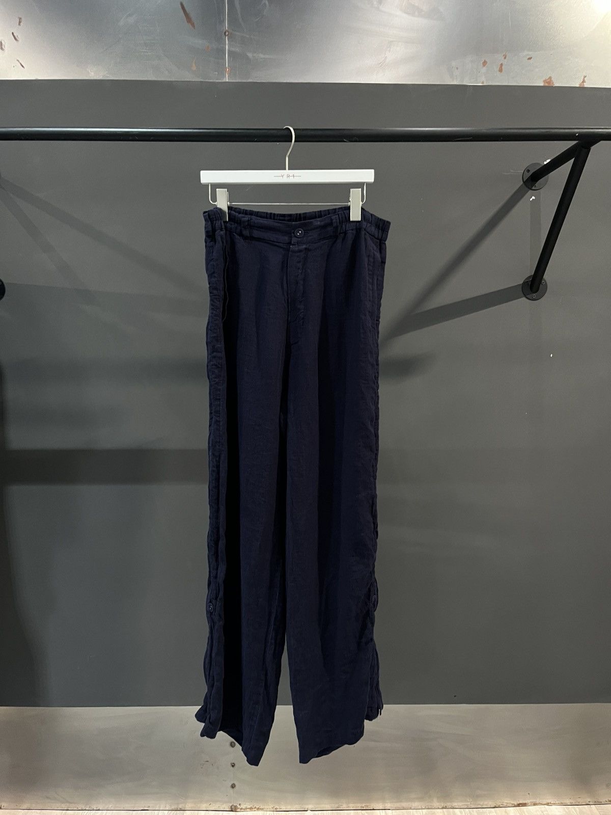 Undercover Undercover navy Linen easy pants Size US 33 - 1 Thumbnail