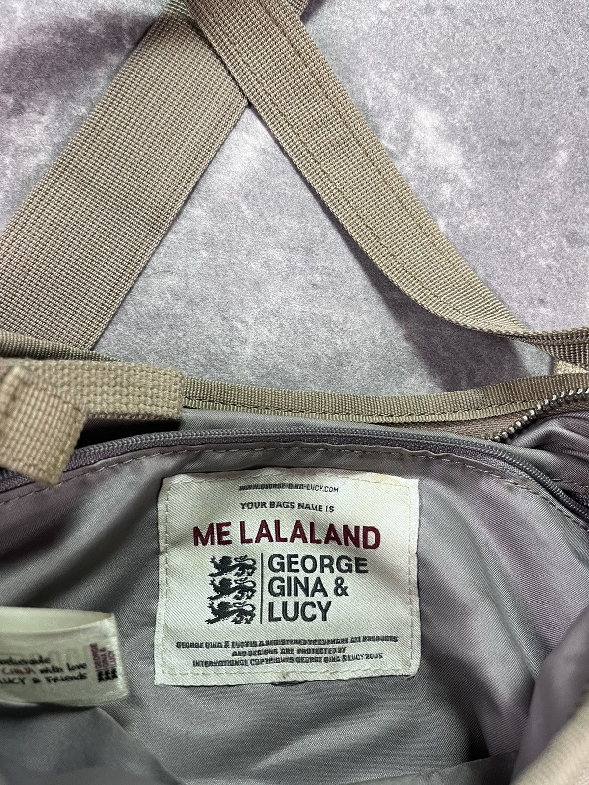 George Gina & Lucy George Gina & Lucy Beige Me Lalaland Vintage Bag Size ONE SIZE - 11 Thumbnail