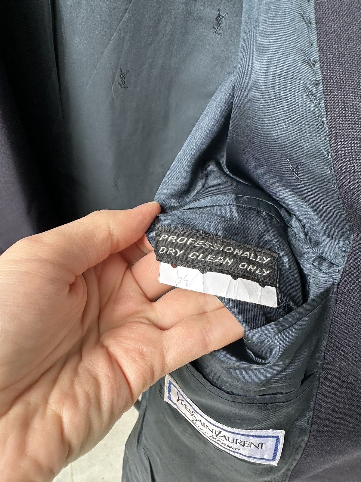 Yves Saint Laurent Yves Saint Laurent Blazer Double Breasted Size 48R - 4 Thumbnail