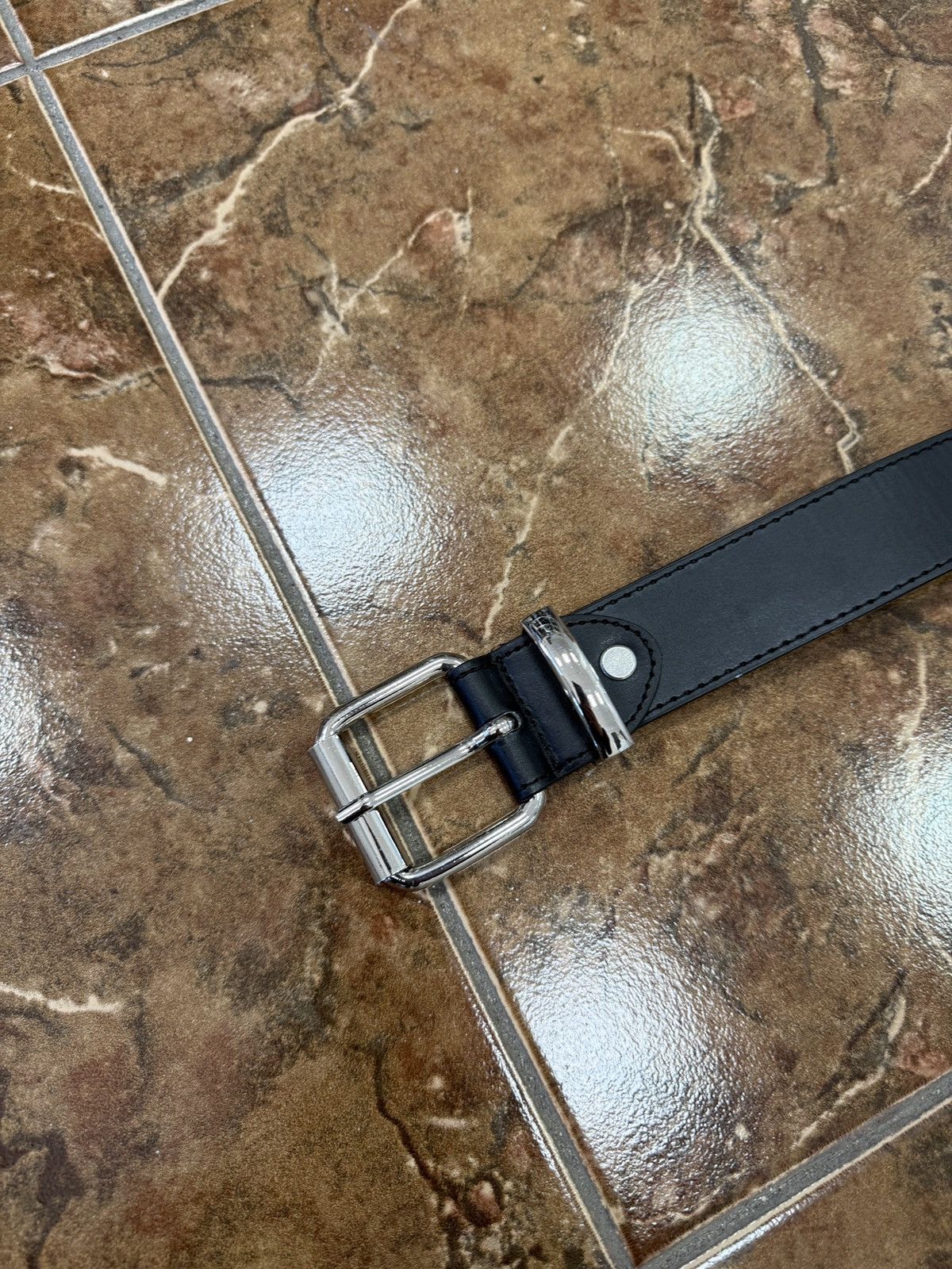 Japanese Brand 🇺🇸 Vintage 90s Japanese Metal Punk Rock Emo Goth Belt Japan Size ONE SIZE - 7 Thumbnail