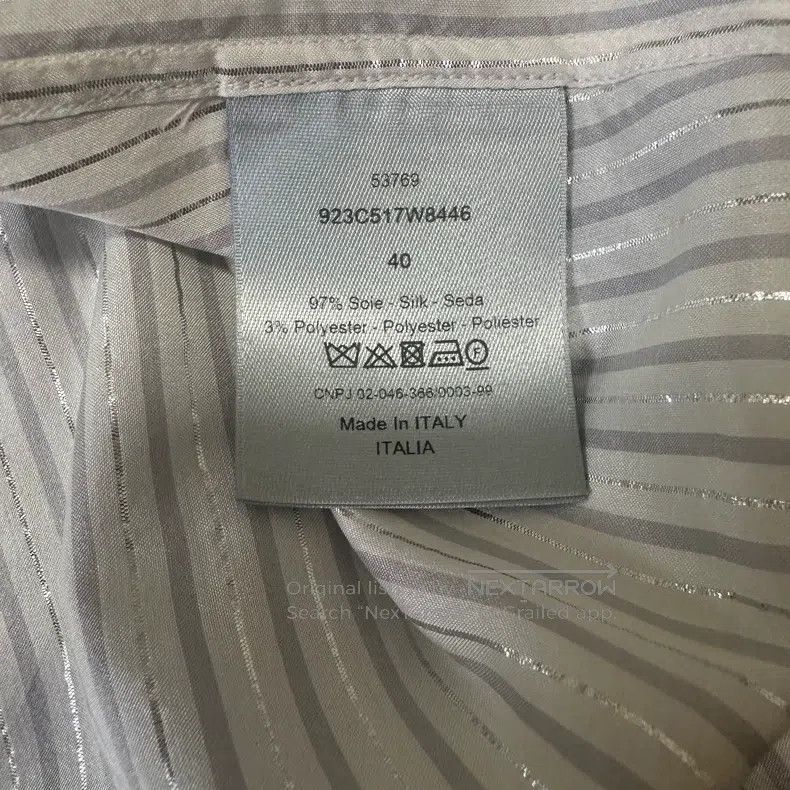 Dior Dior High deposit line, court, backless shirt Size US XXS / EU 40 - 8 Thumbnail