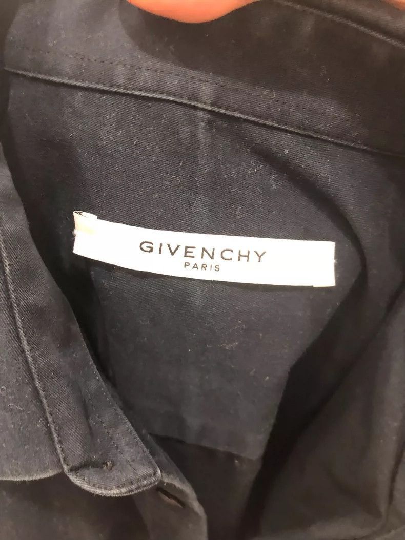 Givenchy Givenchy Givenchy Thick Collar Long Sleeve Shirt -2507 Size US M / EU 48-50 / 2 - 7 Thumbnail