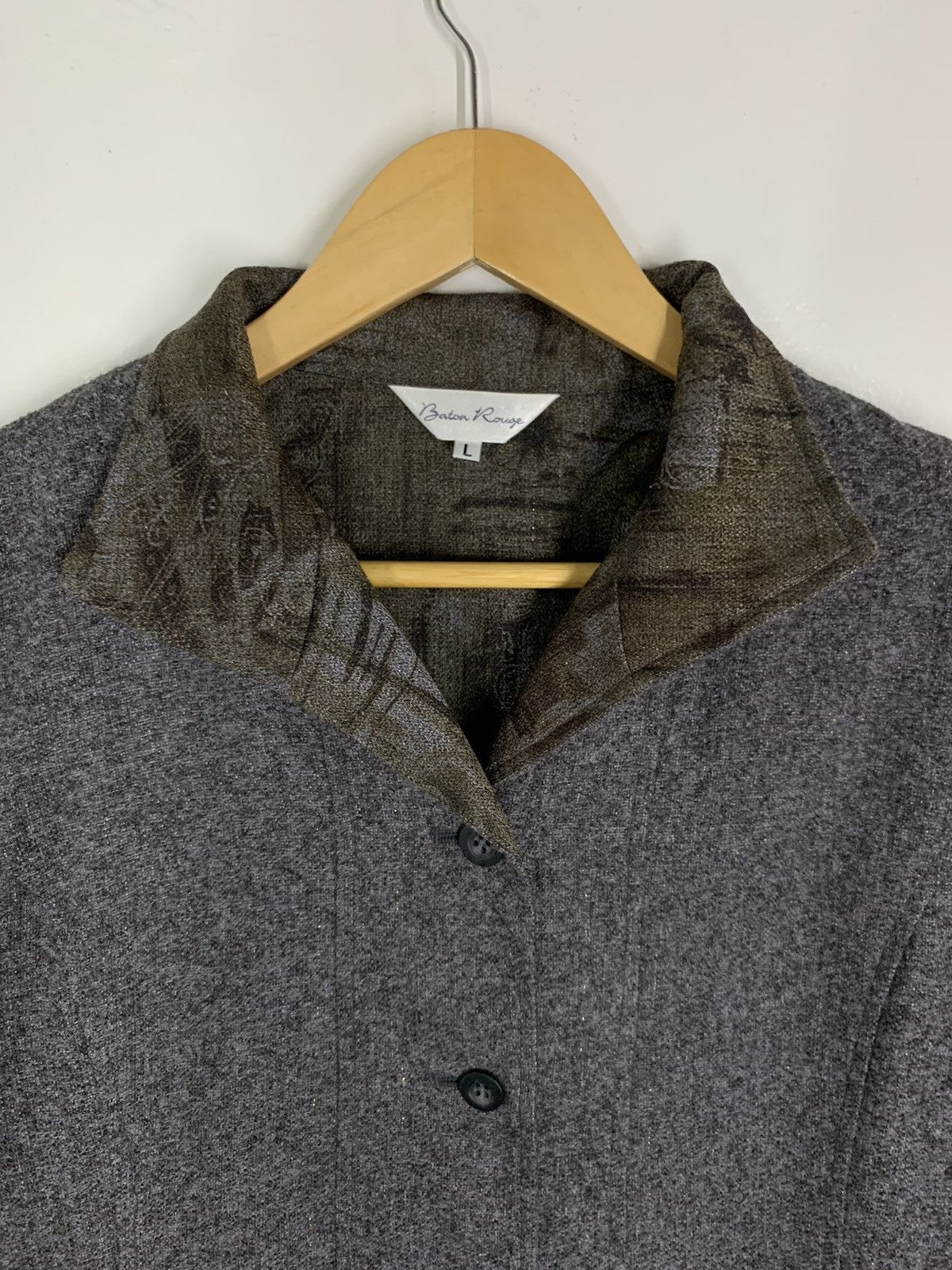 Japanese Brand × Vintage Vintage Baton Rouge Wool Jacket Size US L / EU 52-54 / 3 - 2 Thumbnail