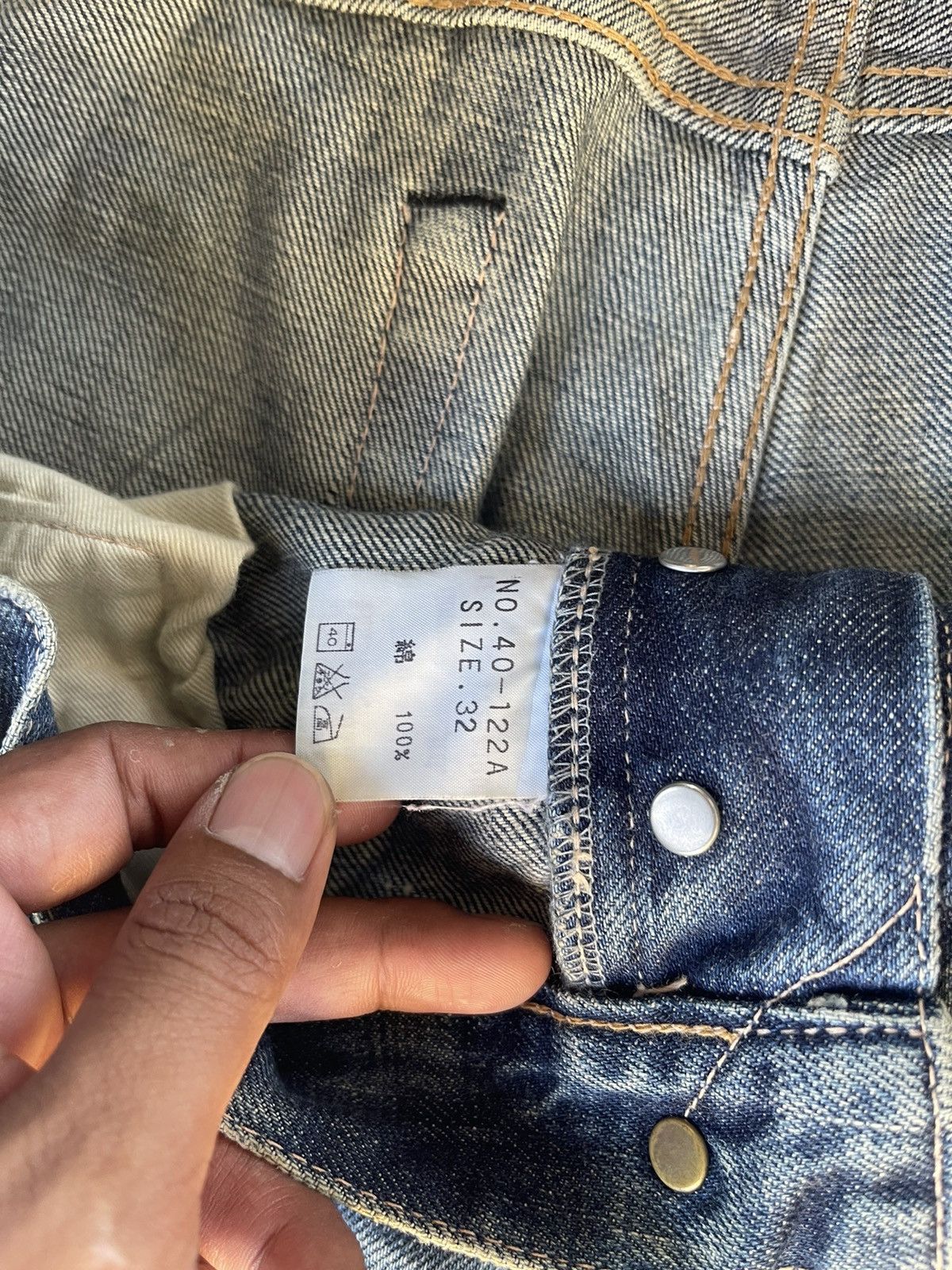Spellbound Spellbound Japan Patina Denim Size US 32 / EU 48 - 7 Thumbnail