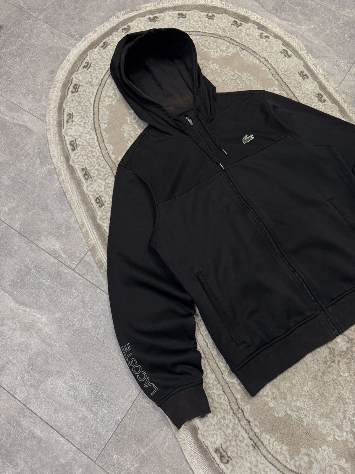 Lacoste 🐊 Vintage Lacoste Nylon Zip Active Jacket Hoodie Y2K Size US S / EU 44-46 / 1 - 2 Thumbnail
