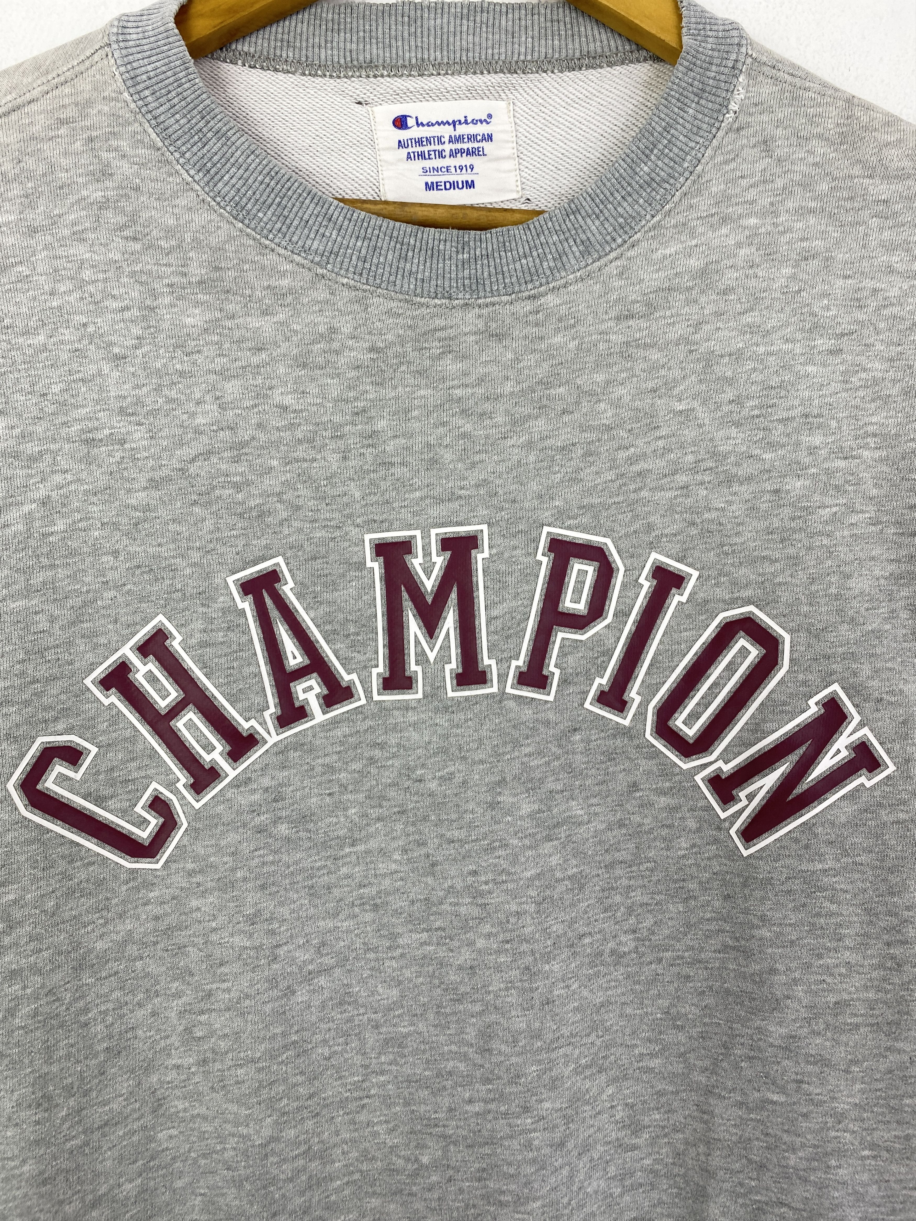 Champion Vintage Champion Arch Wording Pullover Sweatshirt SH0081 Size US M / EU 48-50 / 2 - 7 Thumbnail