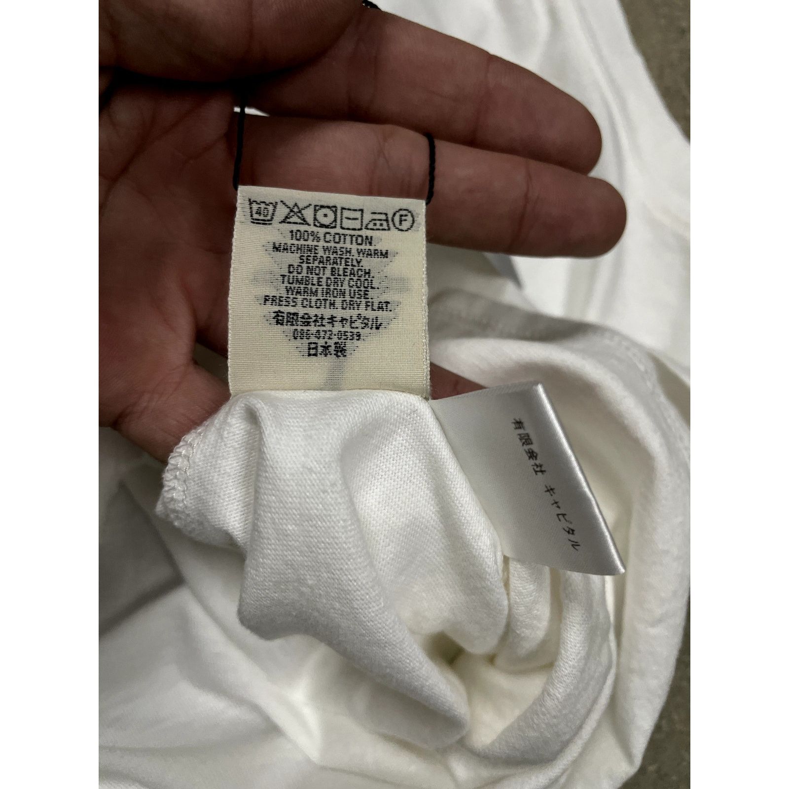 Kapital Kapital Nest Egg Sleeveless Tee 3 (Large) Size US L / EU 52-54 / 3 - 4 Thumbnail