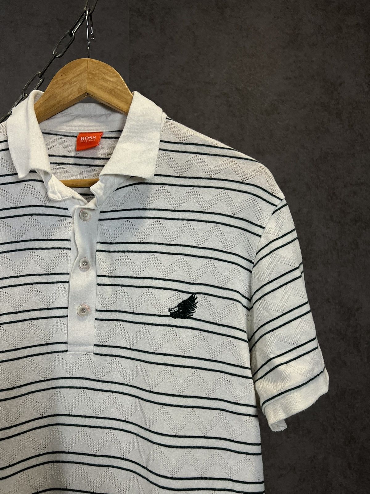 Hugo Boss Hugo Boss designer logo polo tee Size US L / EU 52-54 / 3 - 2 Thumbnail