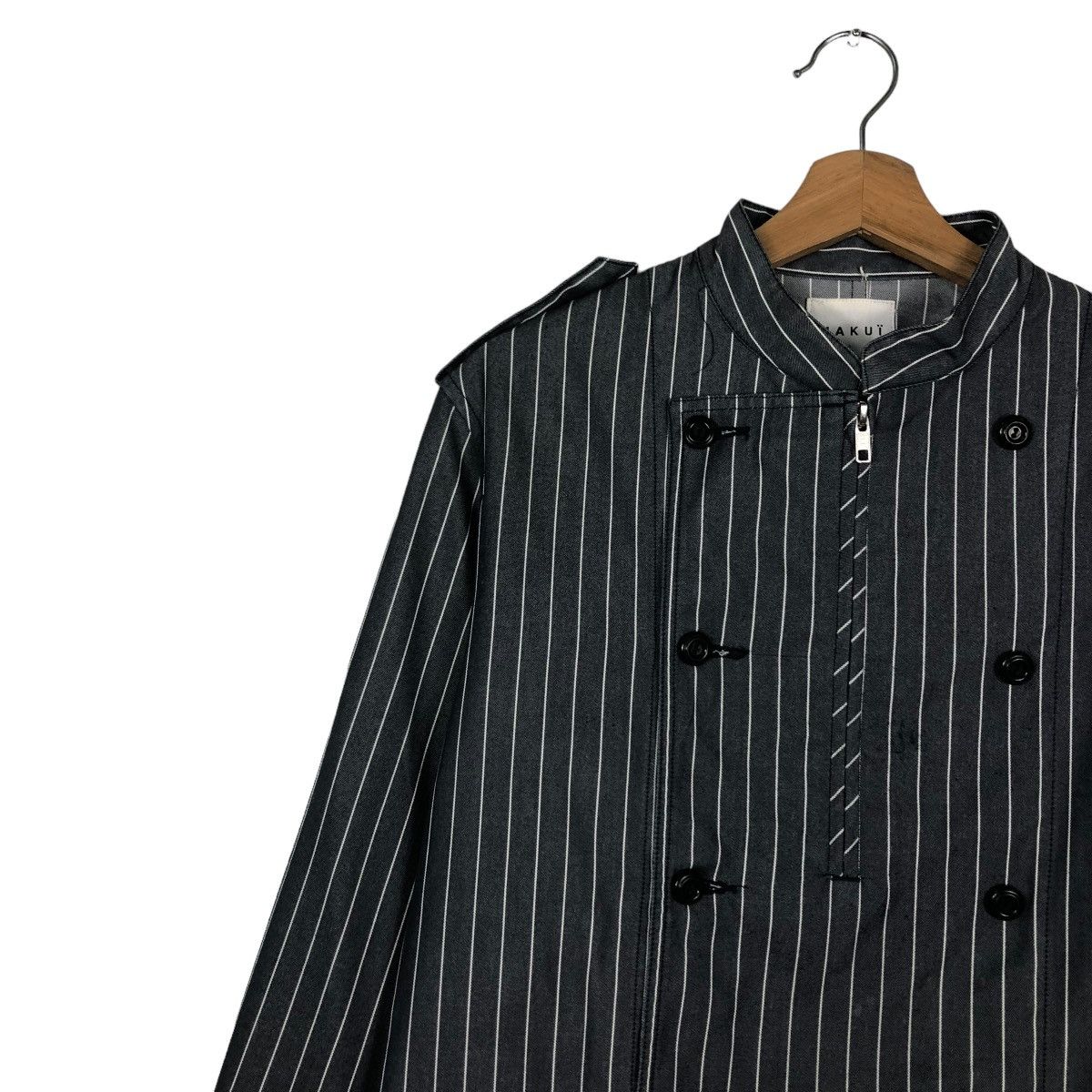 Japanese Brand 🔥VINTAGE HICKORY CHORE JACKET HAKUT JAPAN ISSEY MIYAKE Size US M / EU 48-50 / 2 - 7 Thumbnail