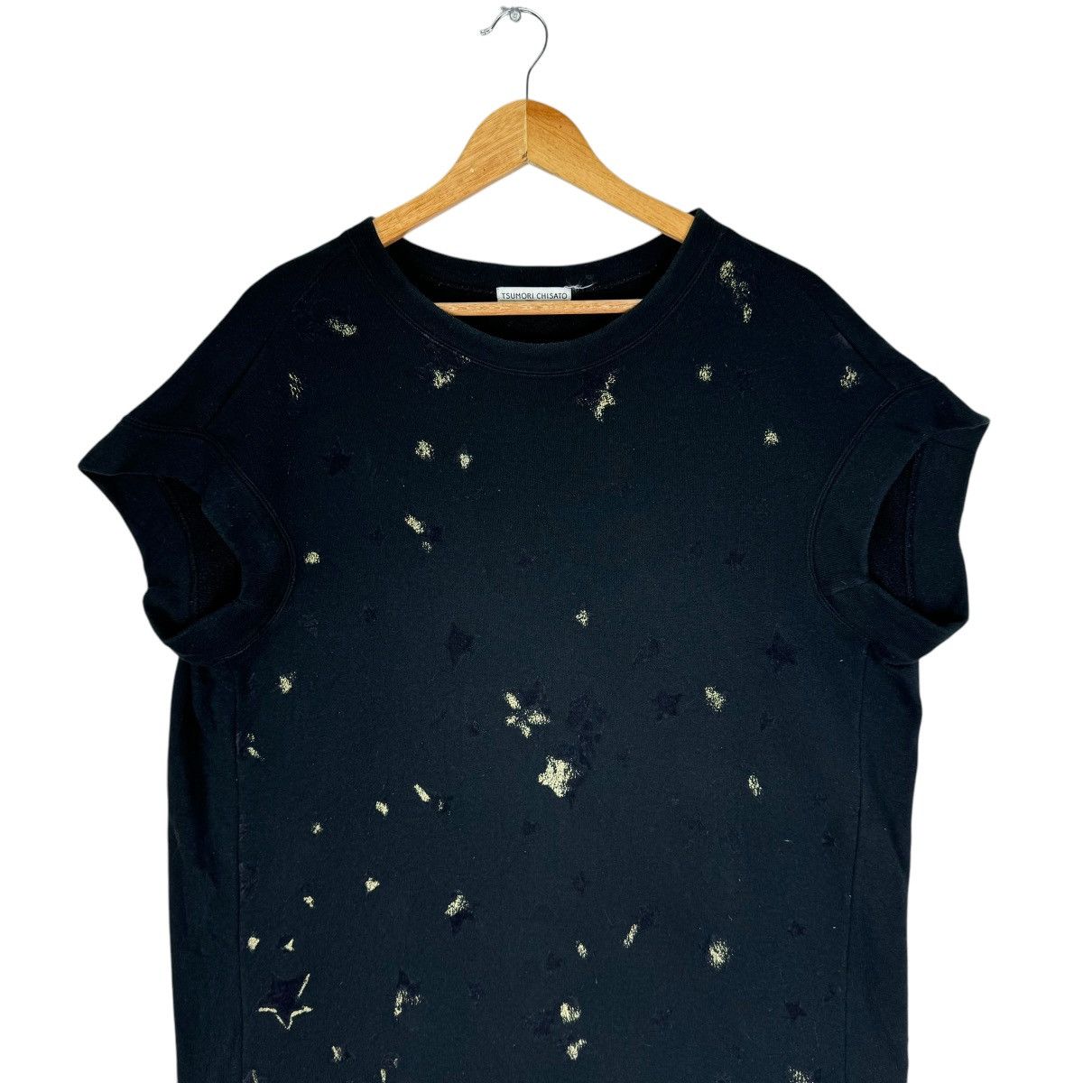 Issey Miyake 🔥TSUMORI CHISATO IS SHORT SLEEVE SWEATER Size M / US 6-8 / IT 42-44 - 2 Thumbnail