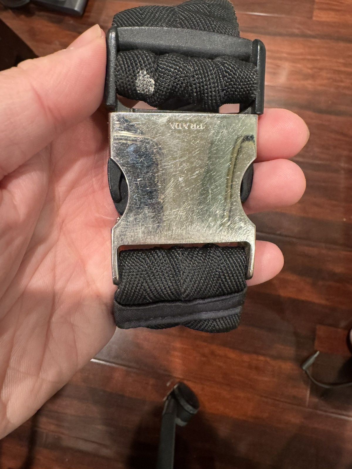 Prada Prada Marsupio Belt Bag Black Fanny Pack Tessuto 2VL005 Size ONE SIZE - 3 Thumbnail