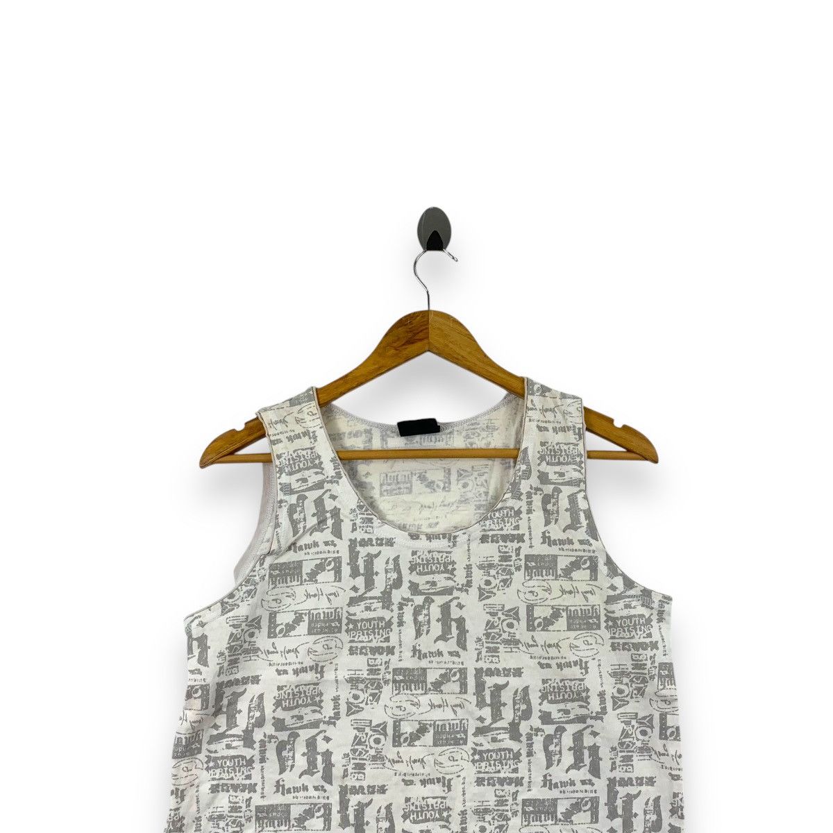 Tony Hawk Vintage TONY HAWK SKATEBOARD Over Print Tank Top Tee Shirt Size US M / EU 48-50 / 2 - 2 Thumbnail