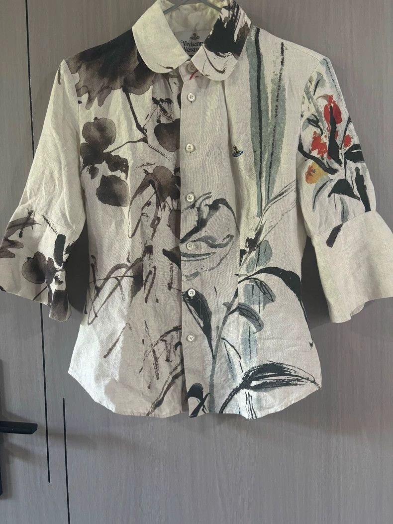 Vivienne Westwood Vivienne Westwood Main line Guofeng ink painting pure line Size XXS / US 00 / IT 34 - 1 Thumbnail